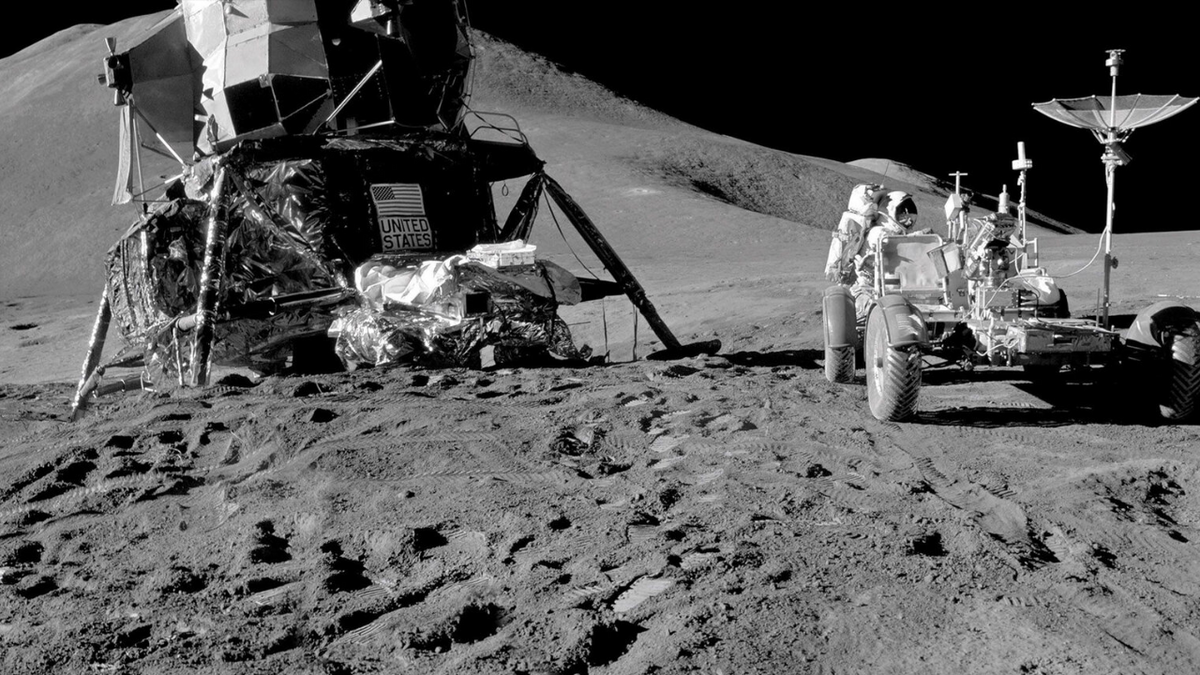 Bulova on the moon