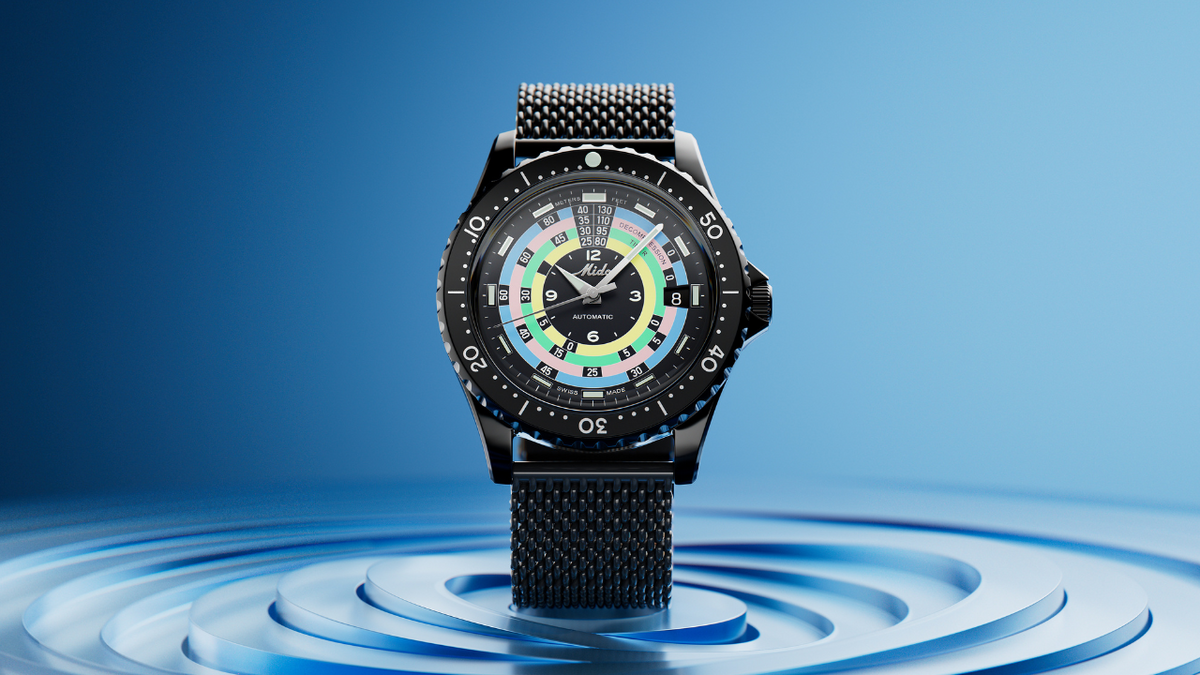 Mido Ocean Star 1961 Decompression World Timer