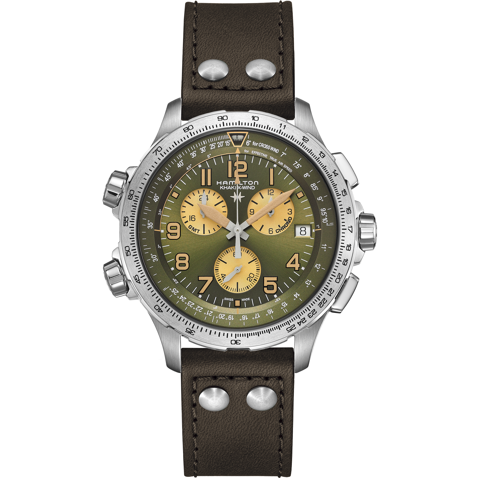 Khaki Aviation X-Wind GMT 46MM Quartz - H77932560