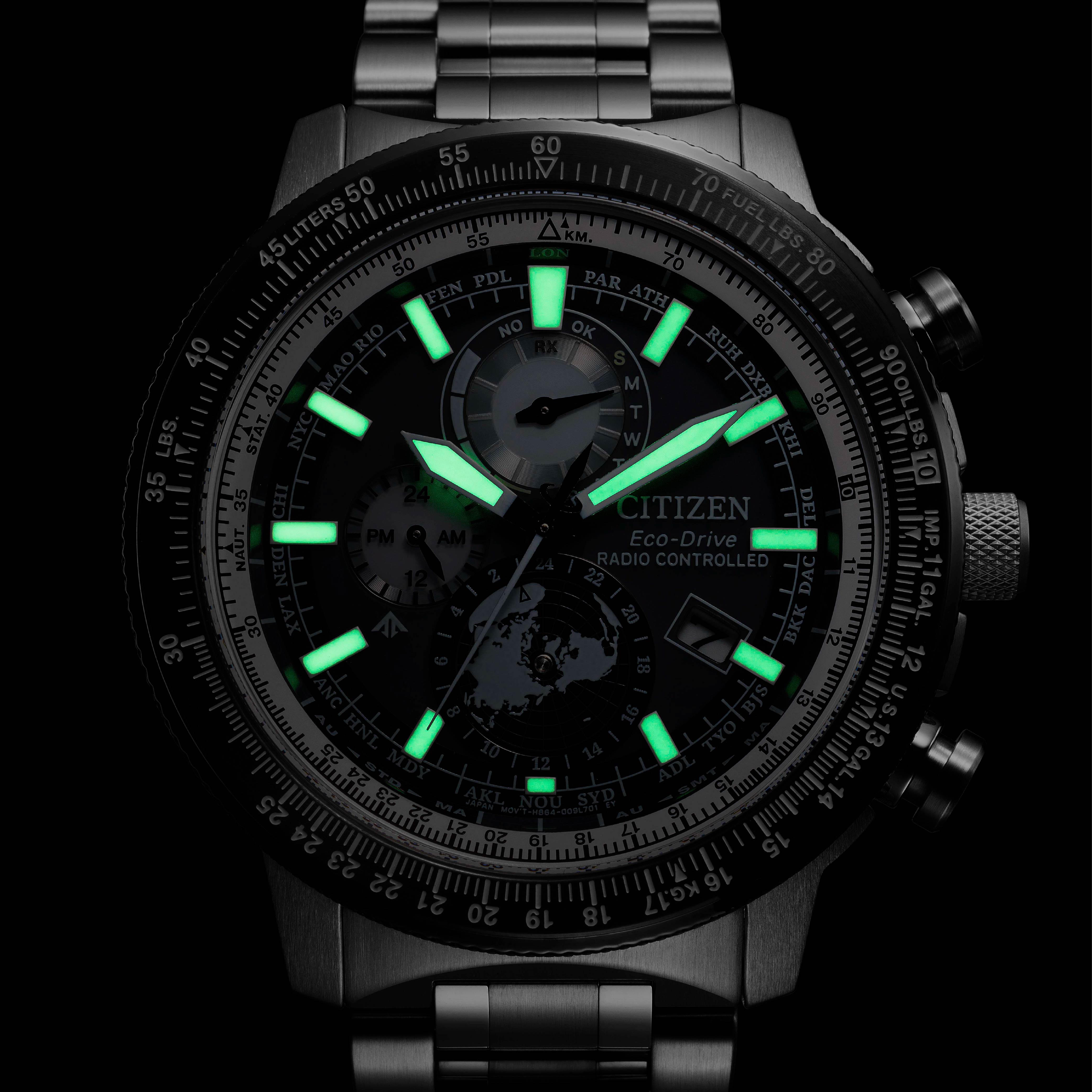 Promaster Geo Trekker 46MM Solar - BY3006-53H