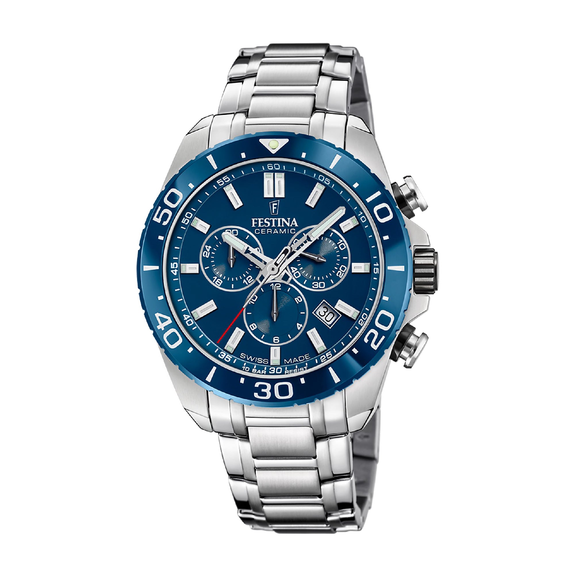 Chronograph Ceramic 44MM Quartz - F20042-2