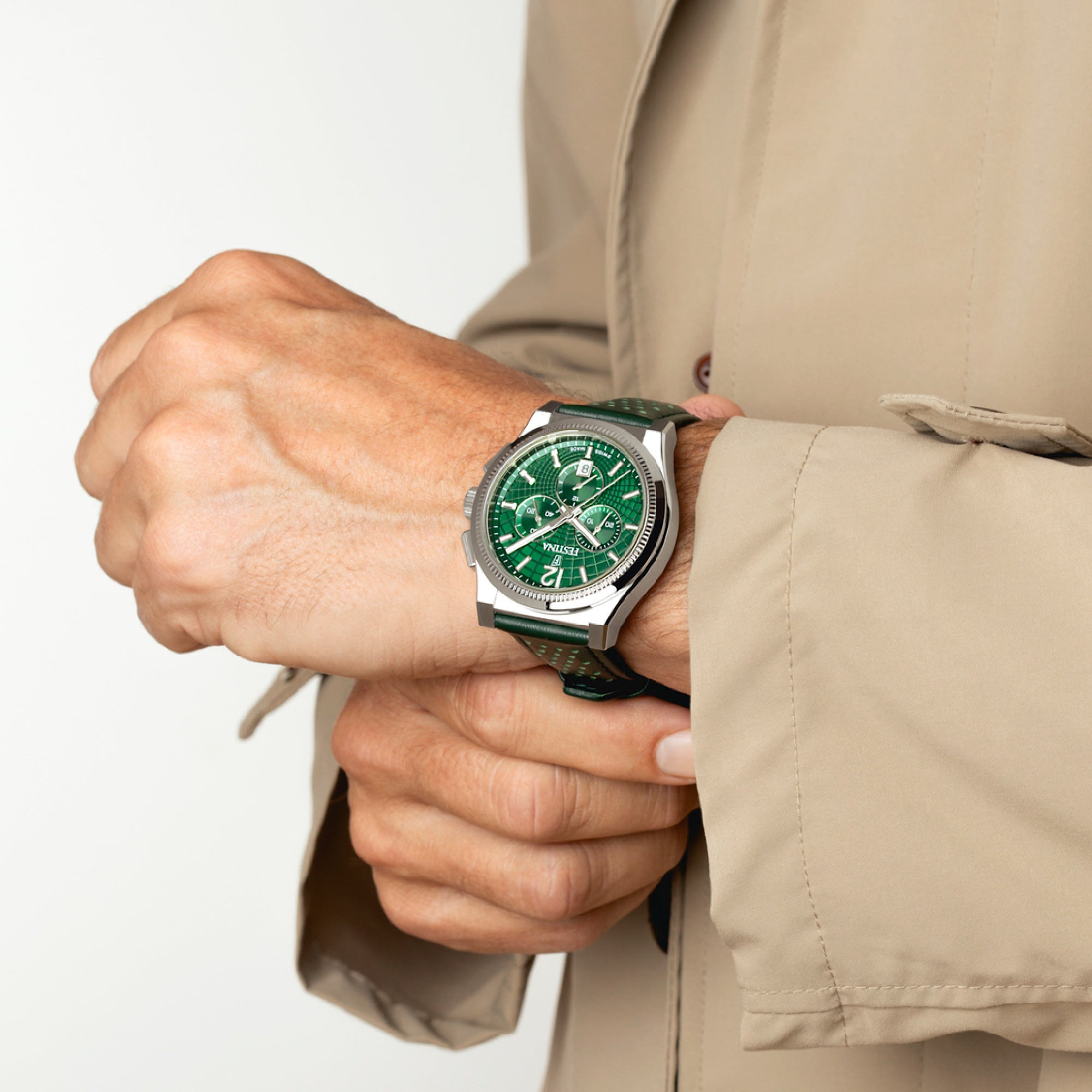 Rivé Chronograph 42.50MM Quartz - F20060-3