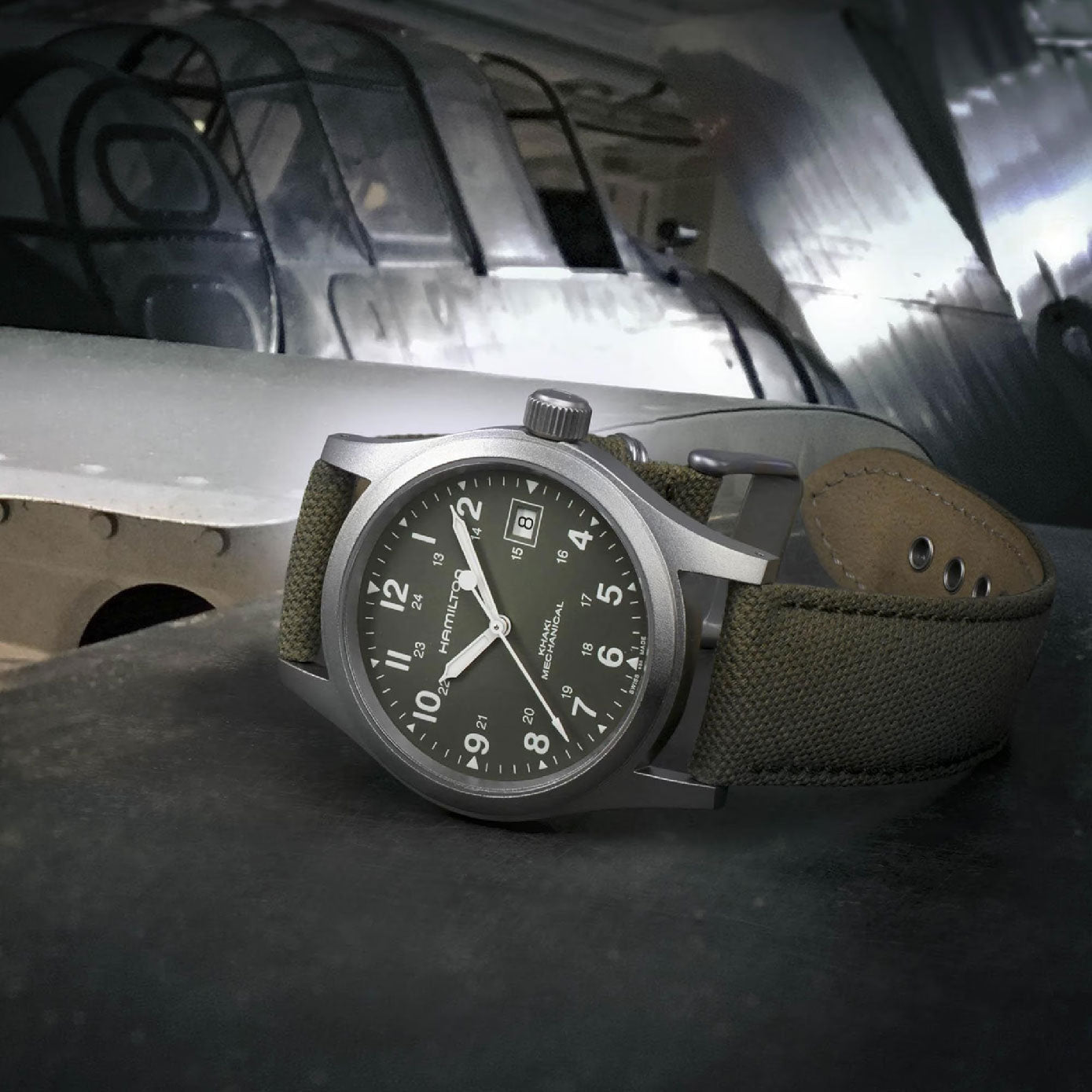 Khaki Field 38MM Mechanical - H69439363