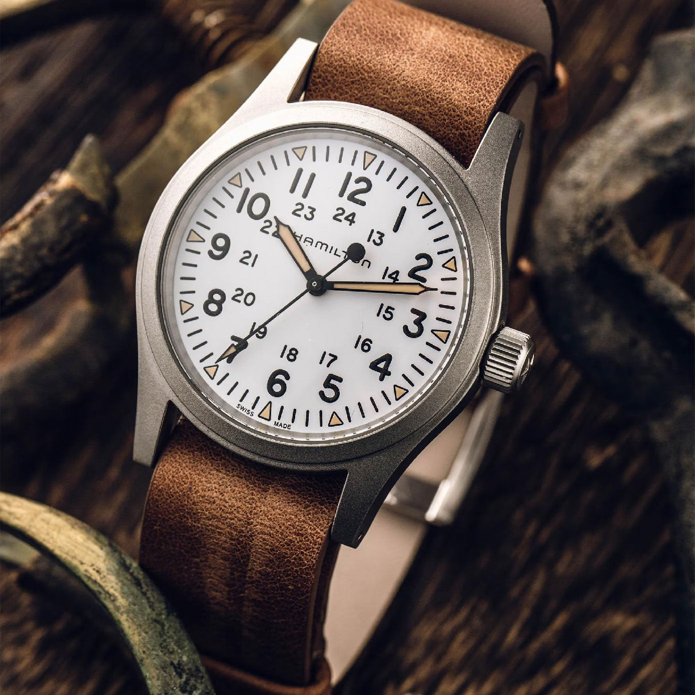 Khaki Field 38MM Mechanical - H69439511