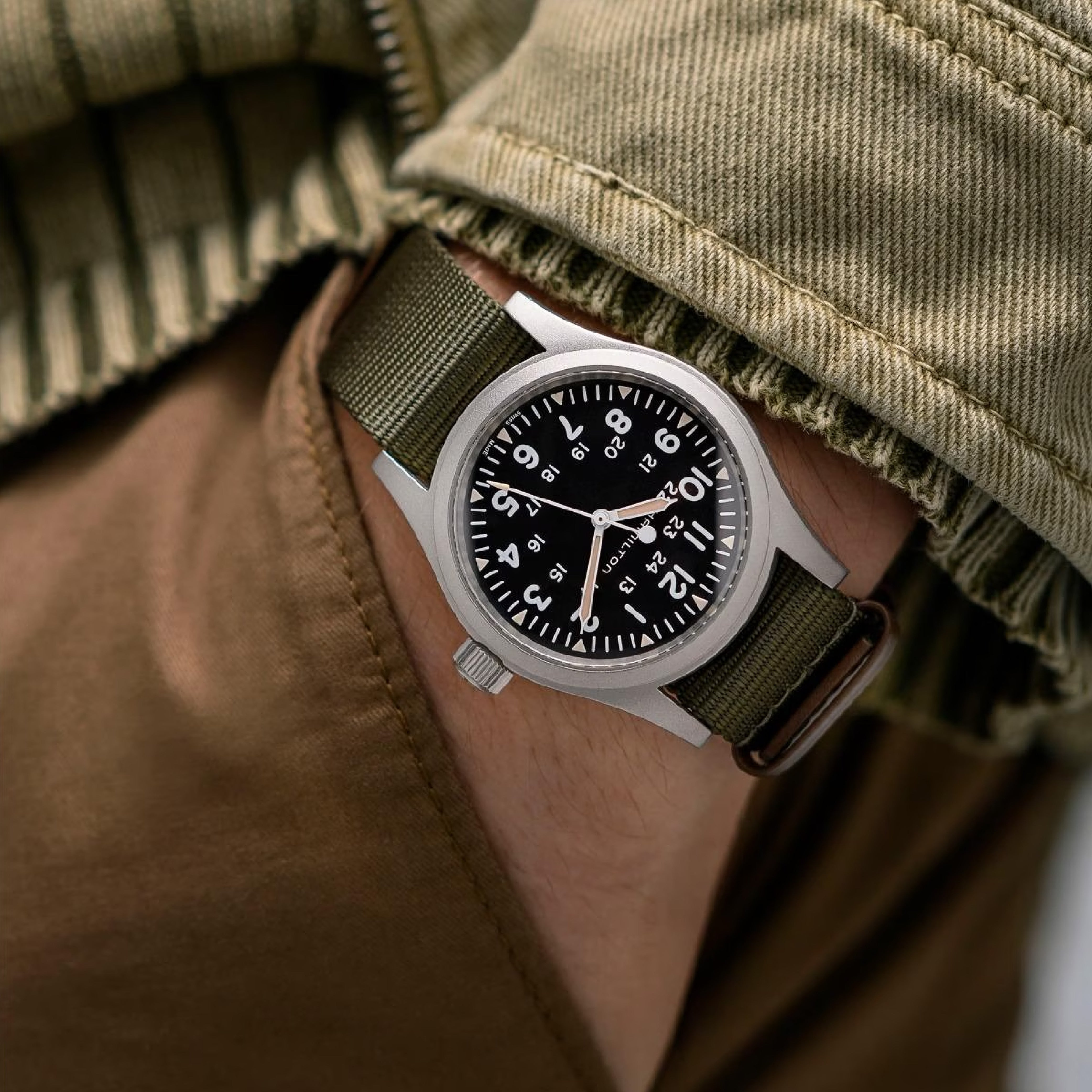 Khaki Field 38MM Mechanical - H69439931