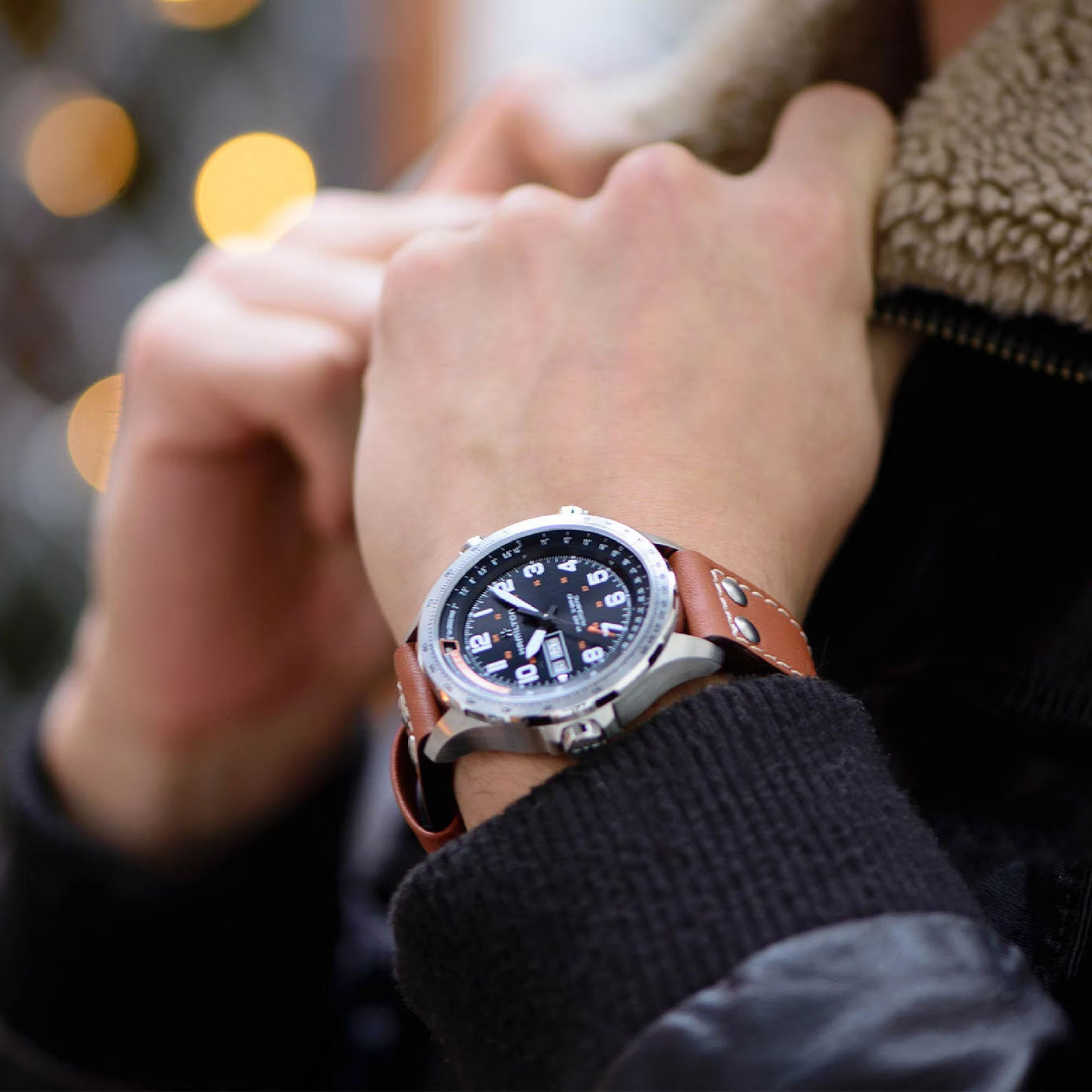 Khaki Aviation 45MM Automatic - H77755533