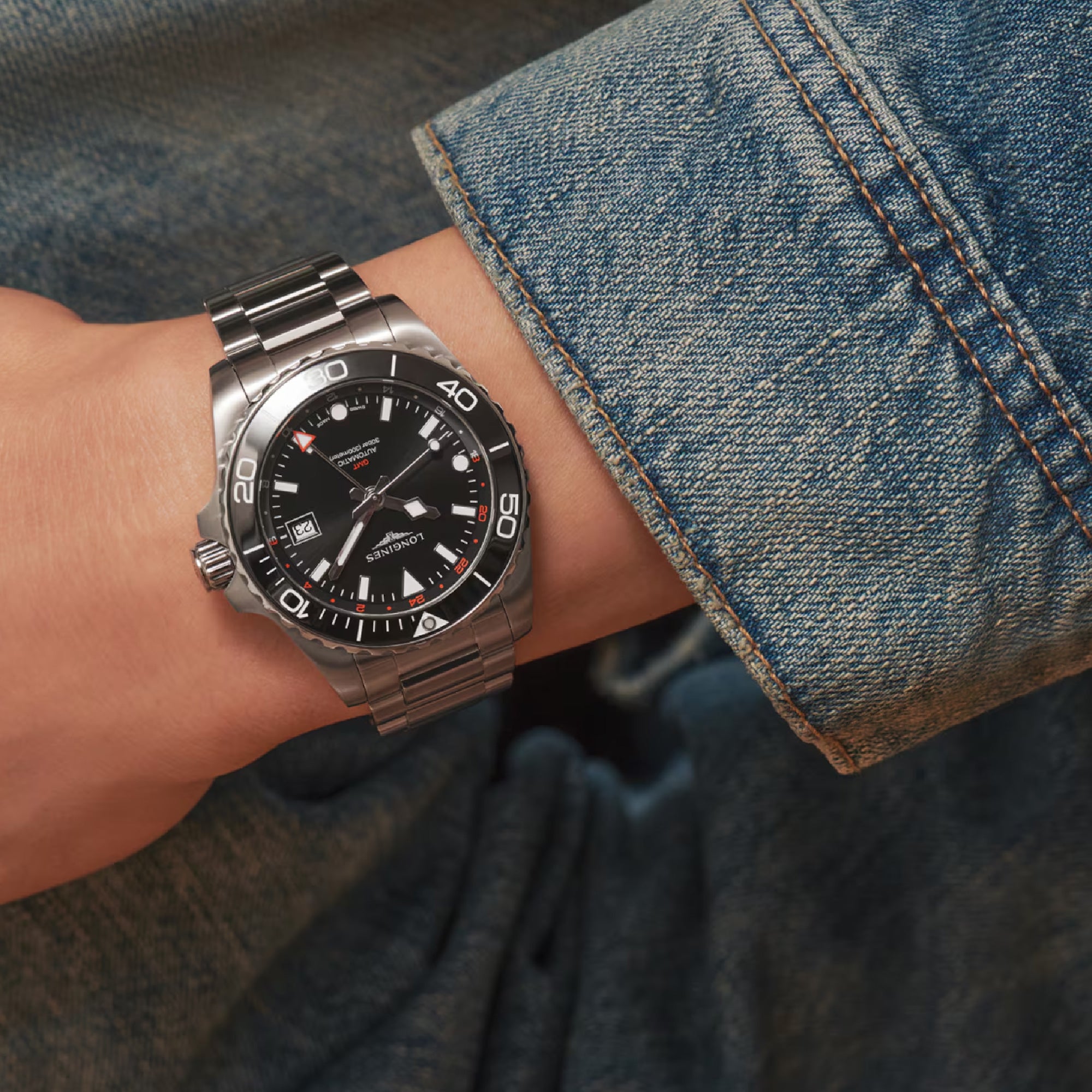 Hydroconquest GMT 41MM Automatic - L37904566