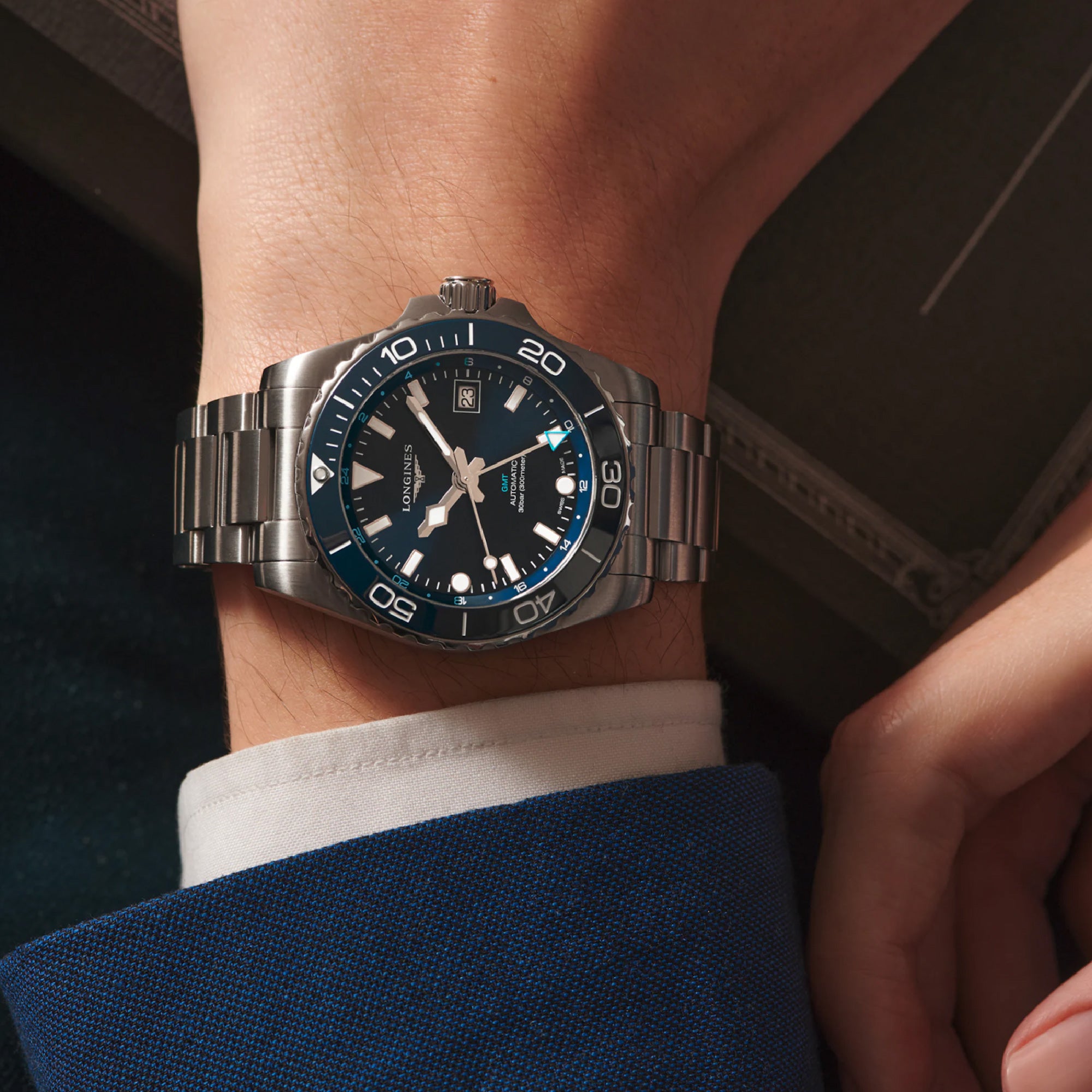 Hydroconquest GMT 41MM Automatic - L37904966