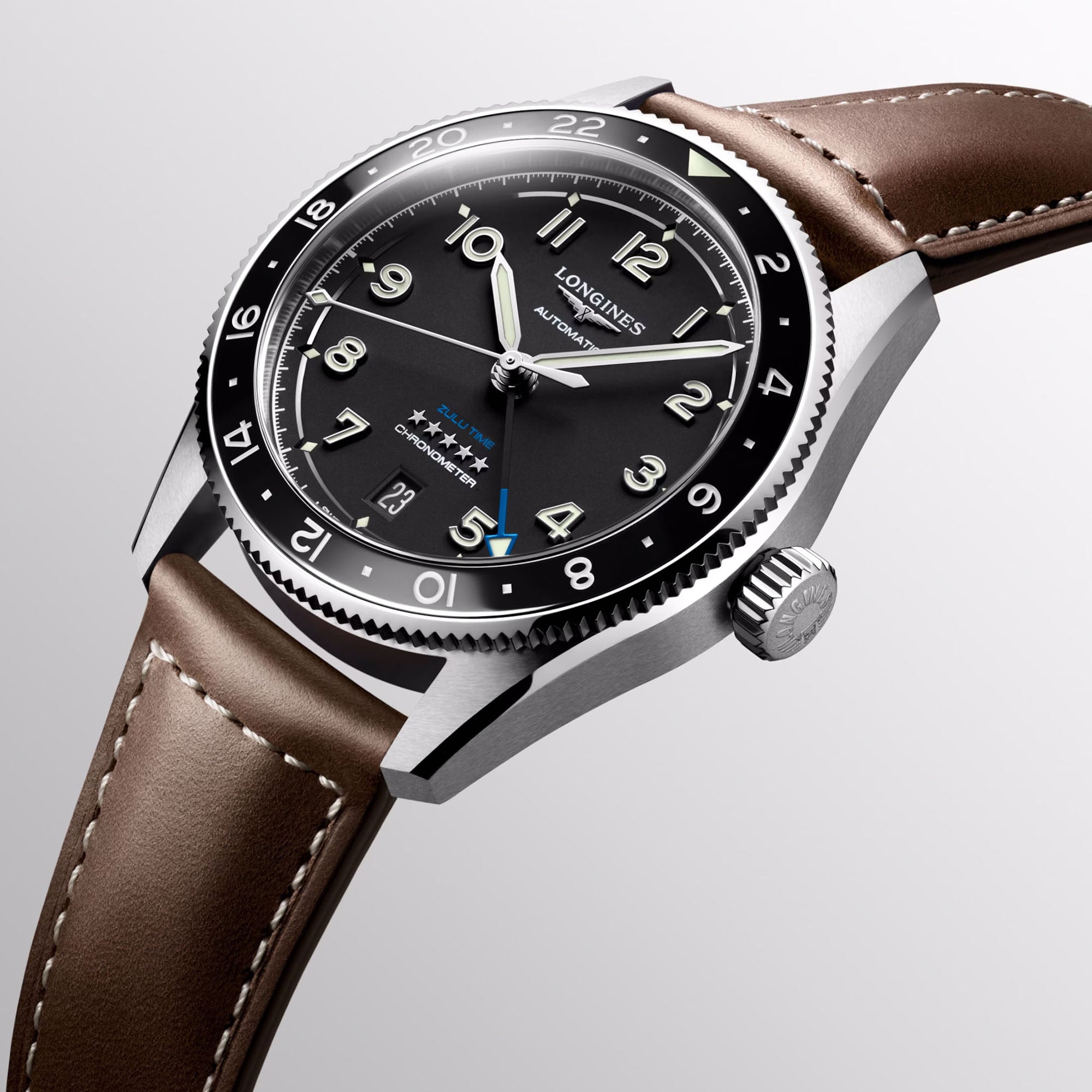 Spirit Zulu Time 39MM Automatic - L38024532