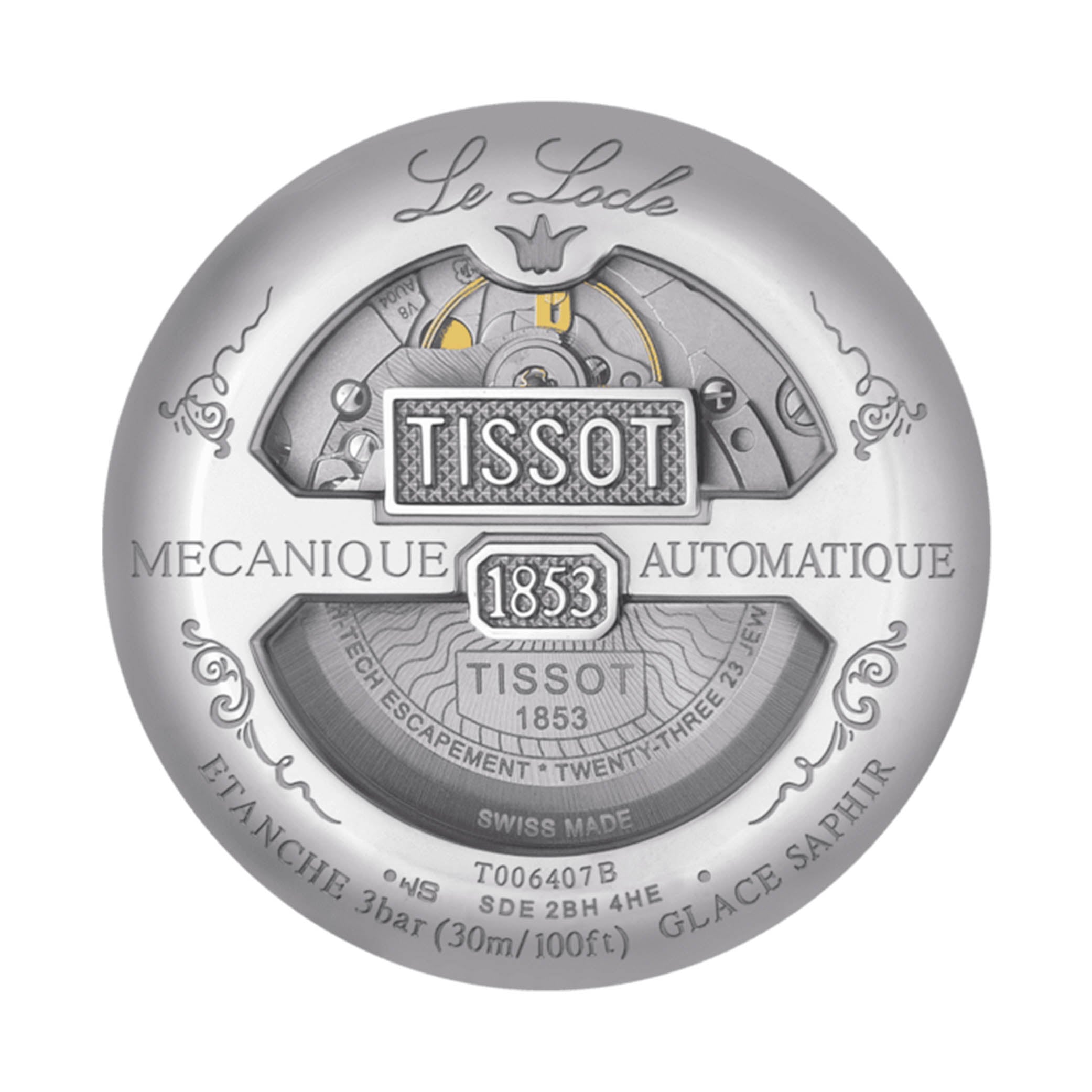 Le Locle 39.30MM Automatic - T0064071603300