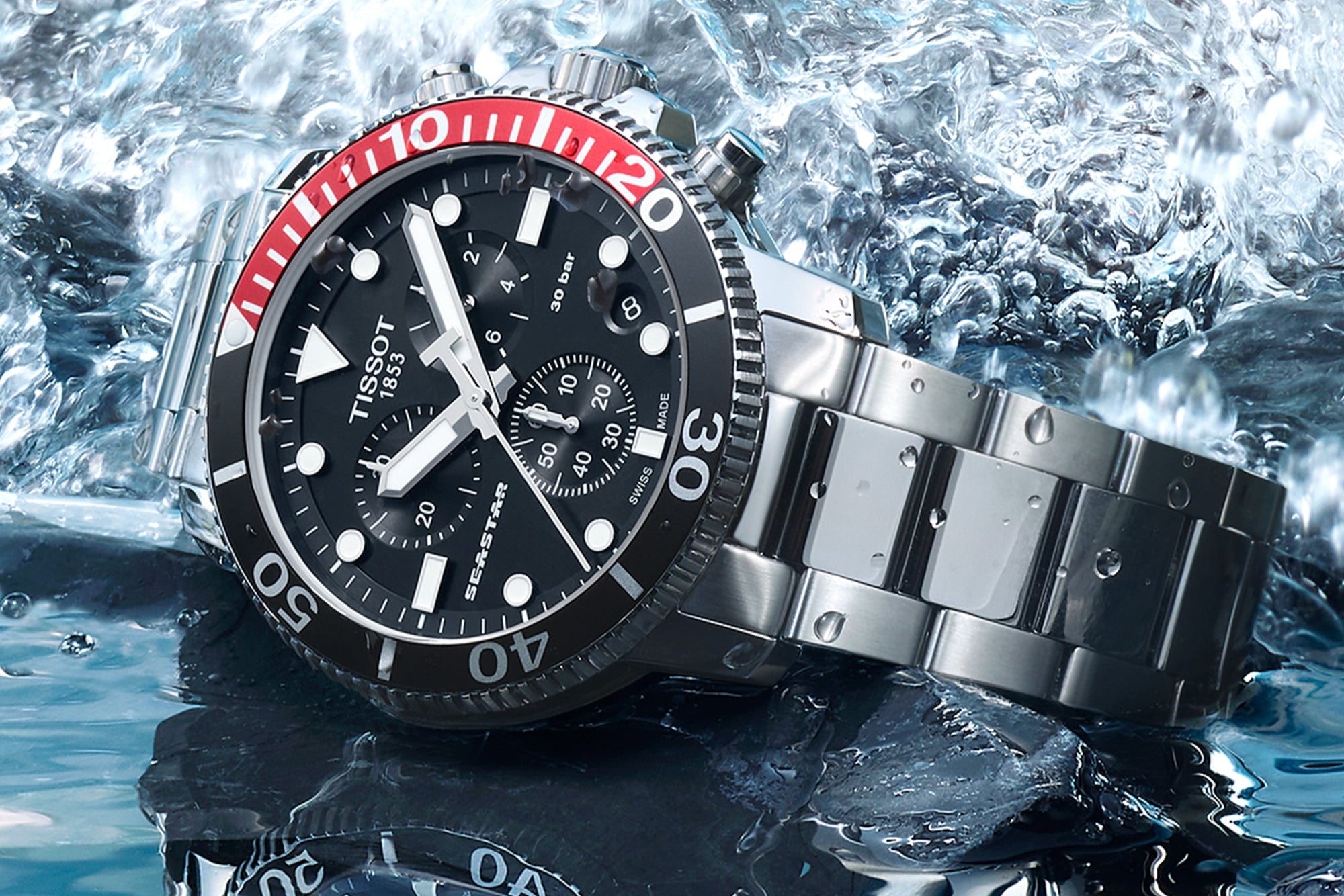 Seastar 1000 Chronograph 45.50MM Quartz - T1204171105101