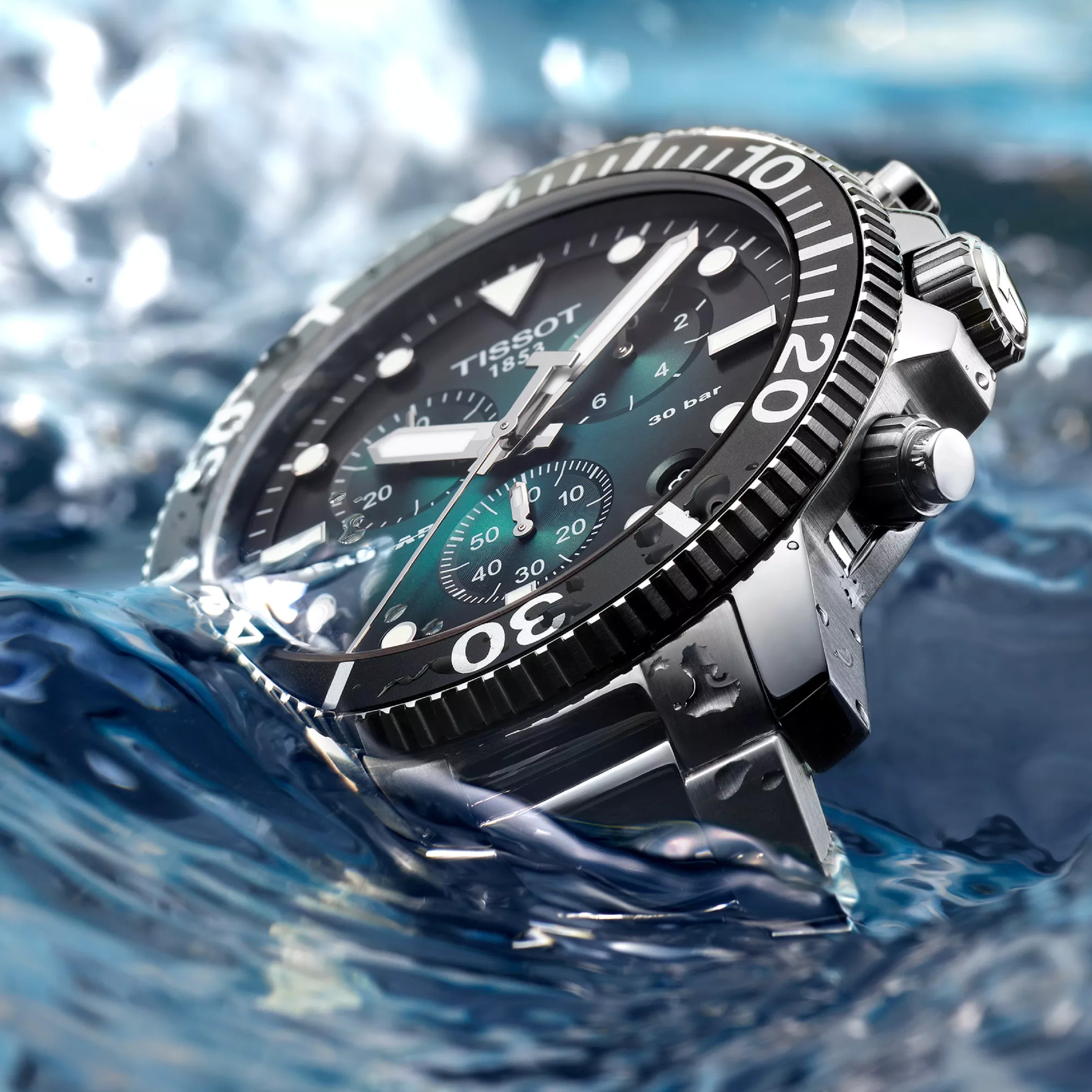 Seastar 1000 Chronograph 45.50MM Quartz - T1204171109101