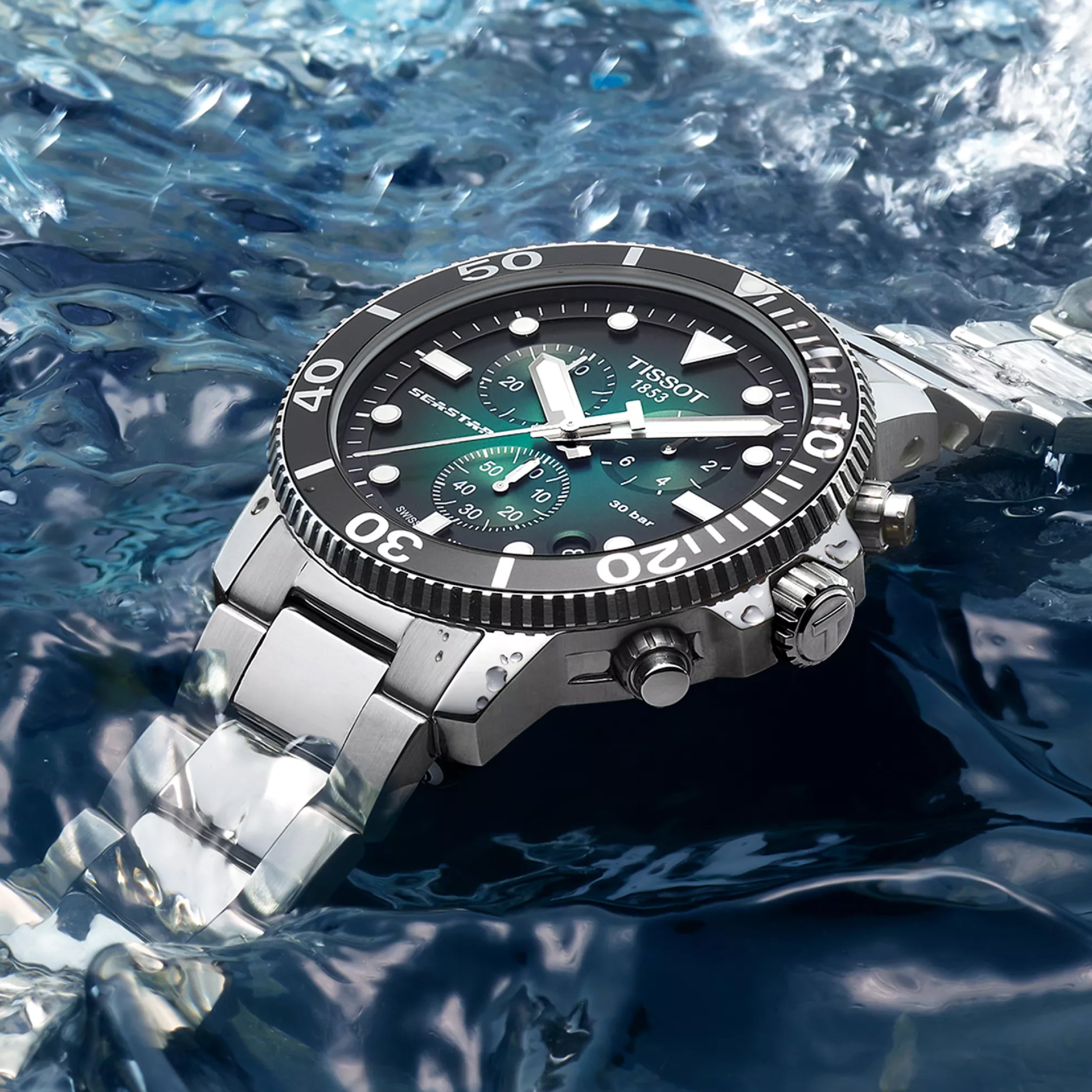 Seastar 1000 Chronograph 45.50MM Quartz - T1204171109101