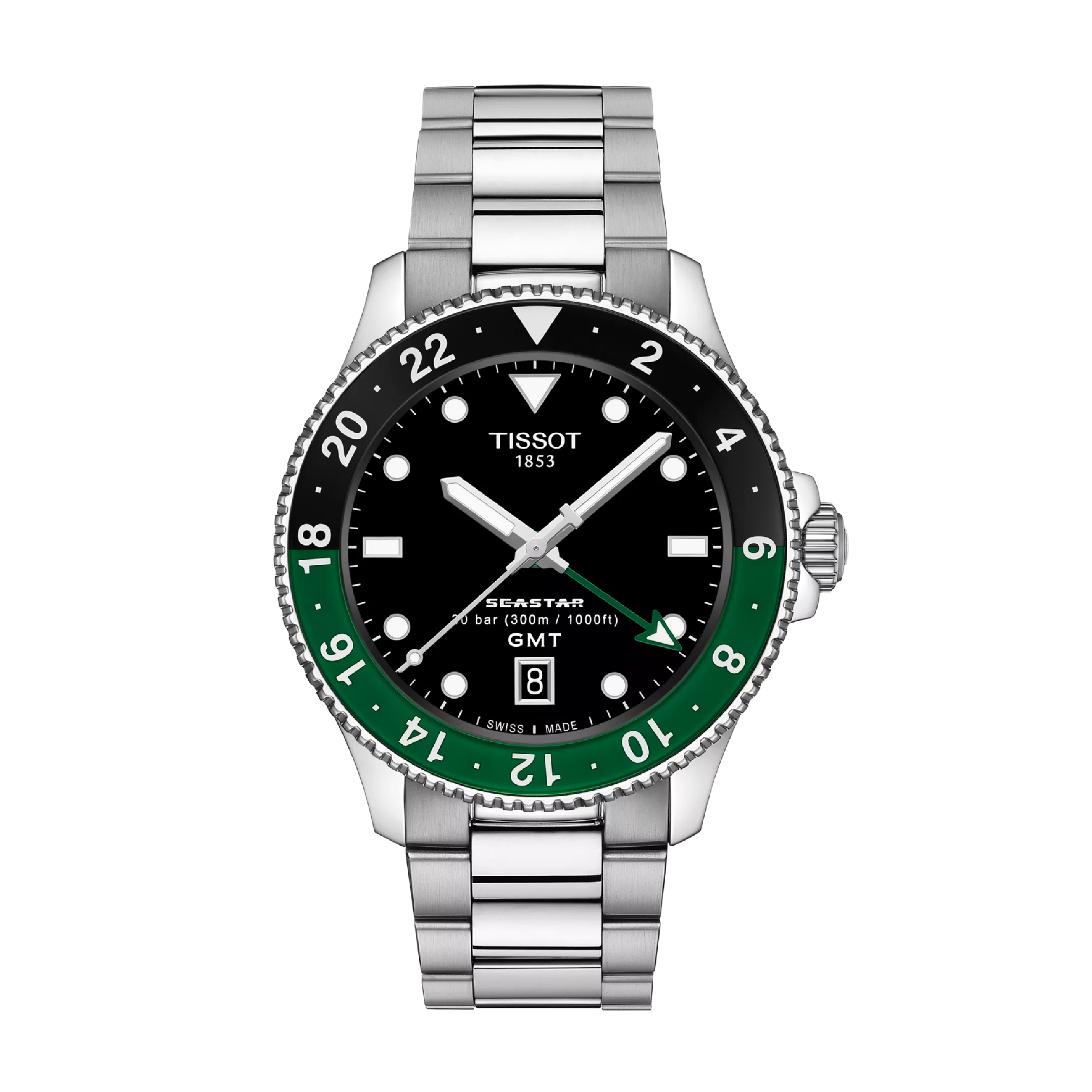 Seastar 1000 GMT 40MM Quartz - T1208521105100
