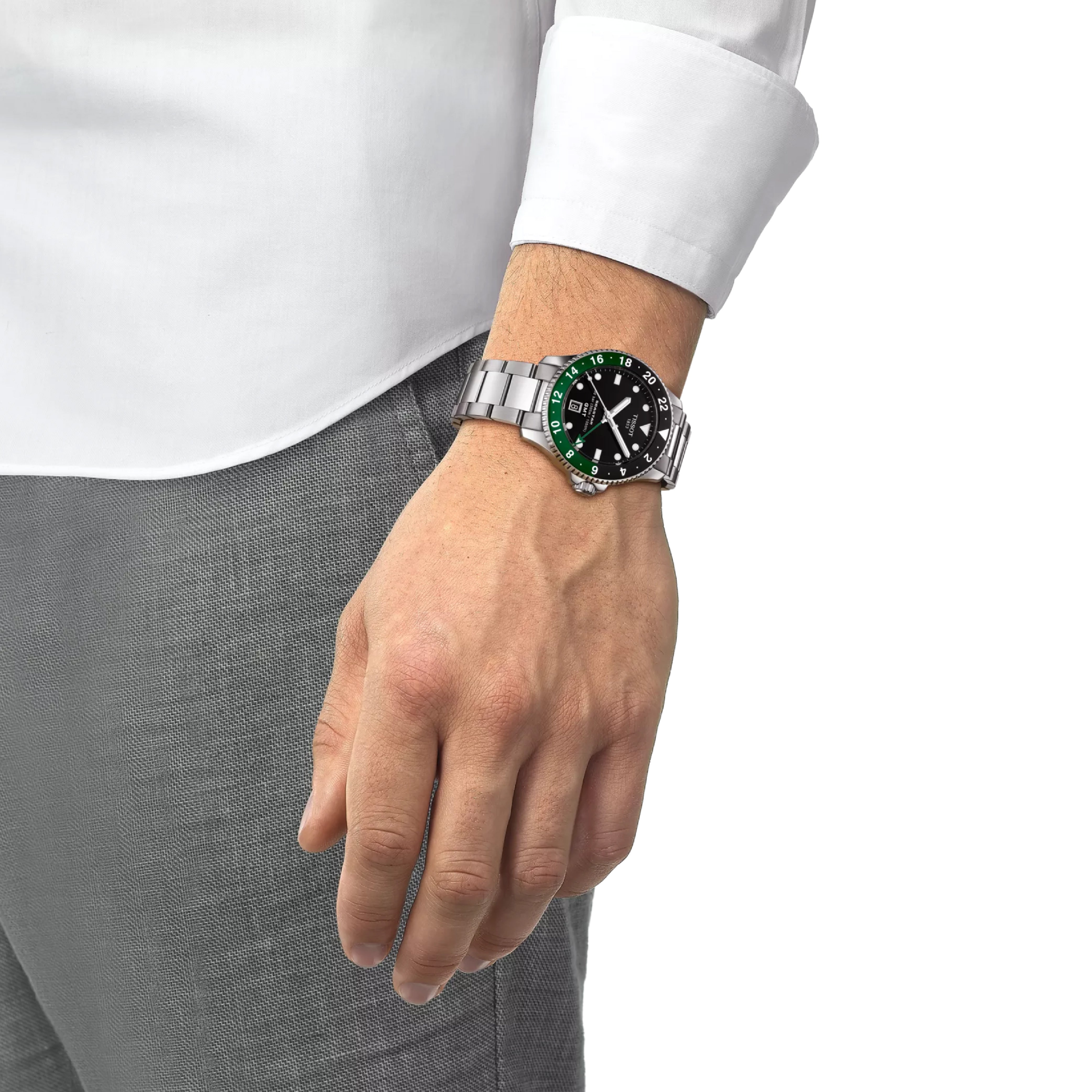Seastar 1000 GMT 40MM Quartz - T1208521105100