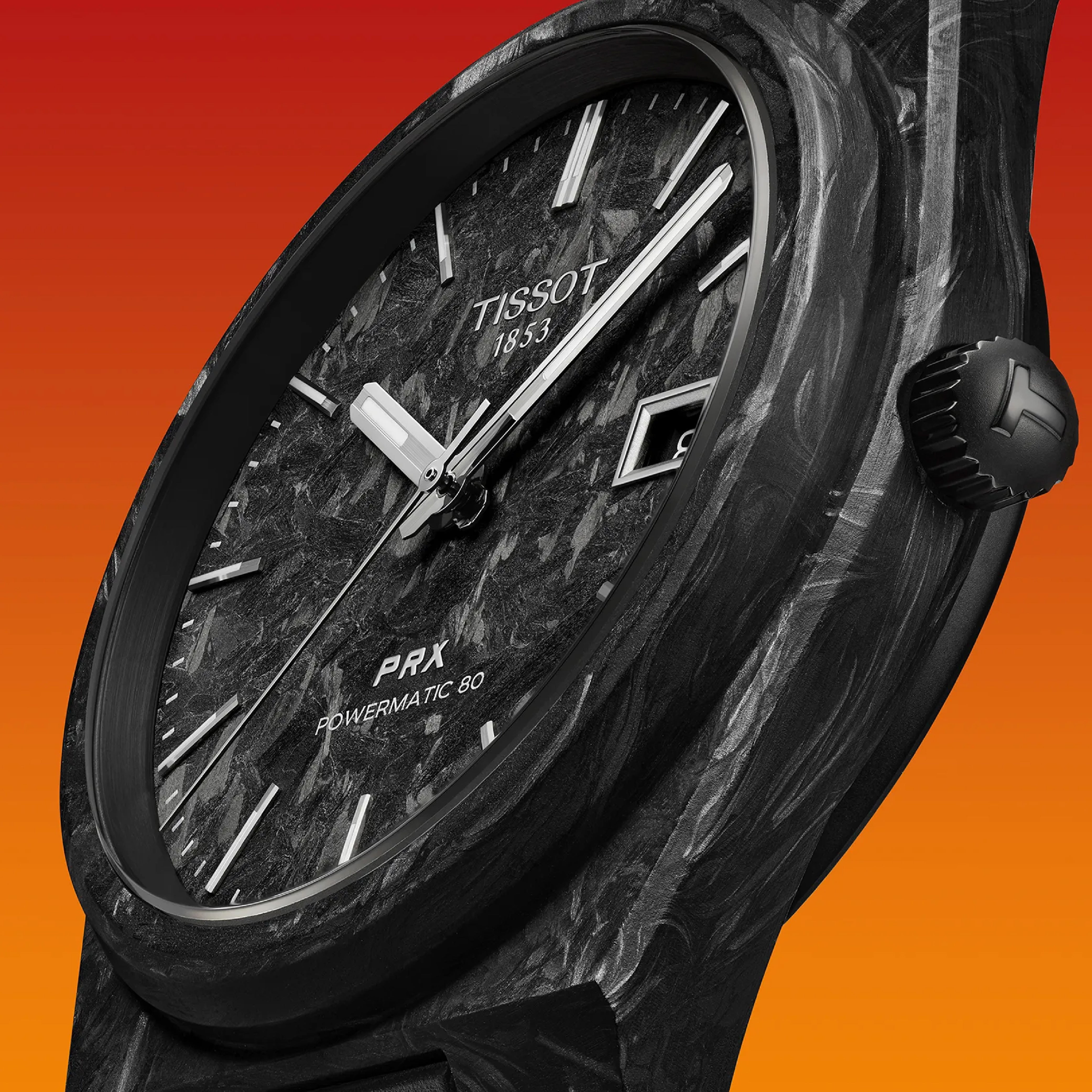 PRX Powermatic 80 Carbon 40MM Automatic - T1379079720100