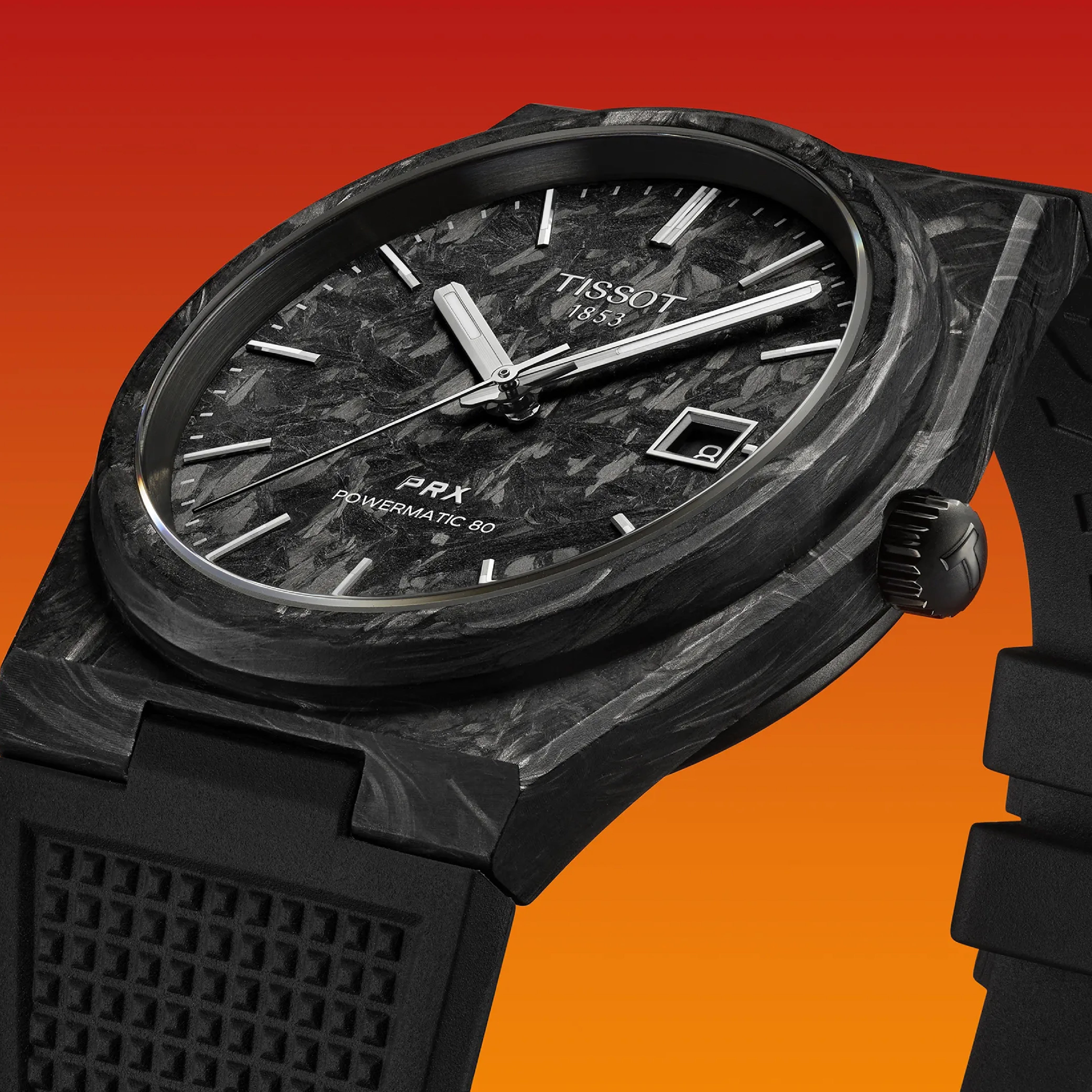 PRX Powermatic 80 Carbon 40MM Automatic - T1379079720100