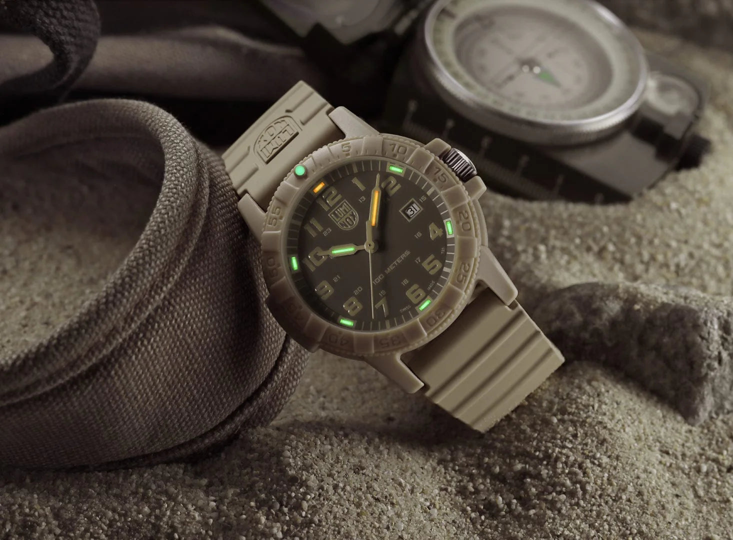 Leatherback Sea Turtle Giant 44MM Quartz - XS.0326