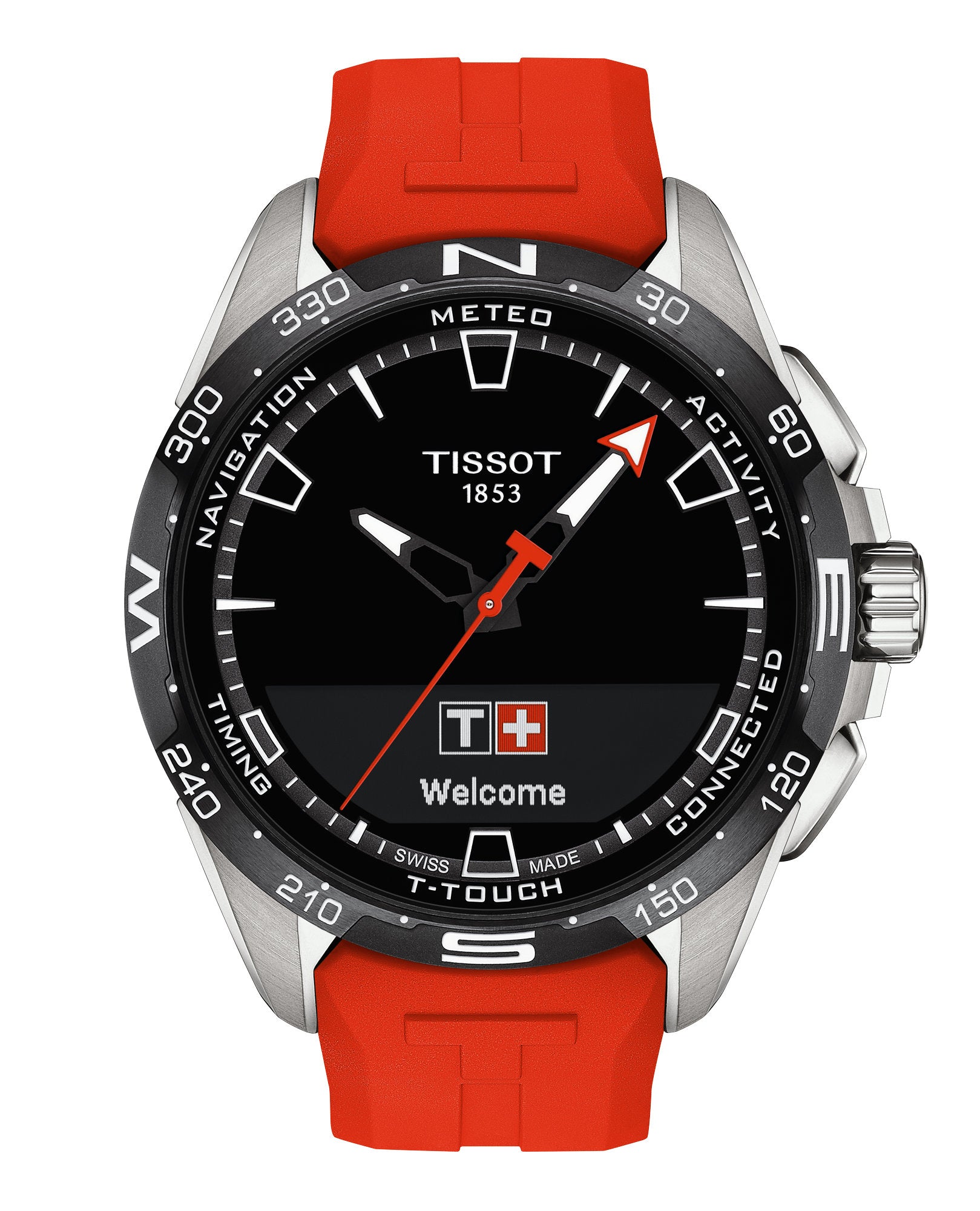 T-Touch Connect Titanium 47MM Quartz - T1214204705101