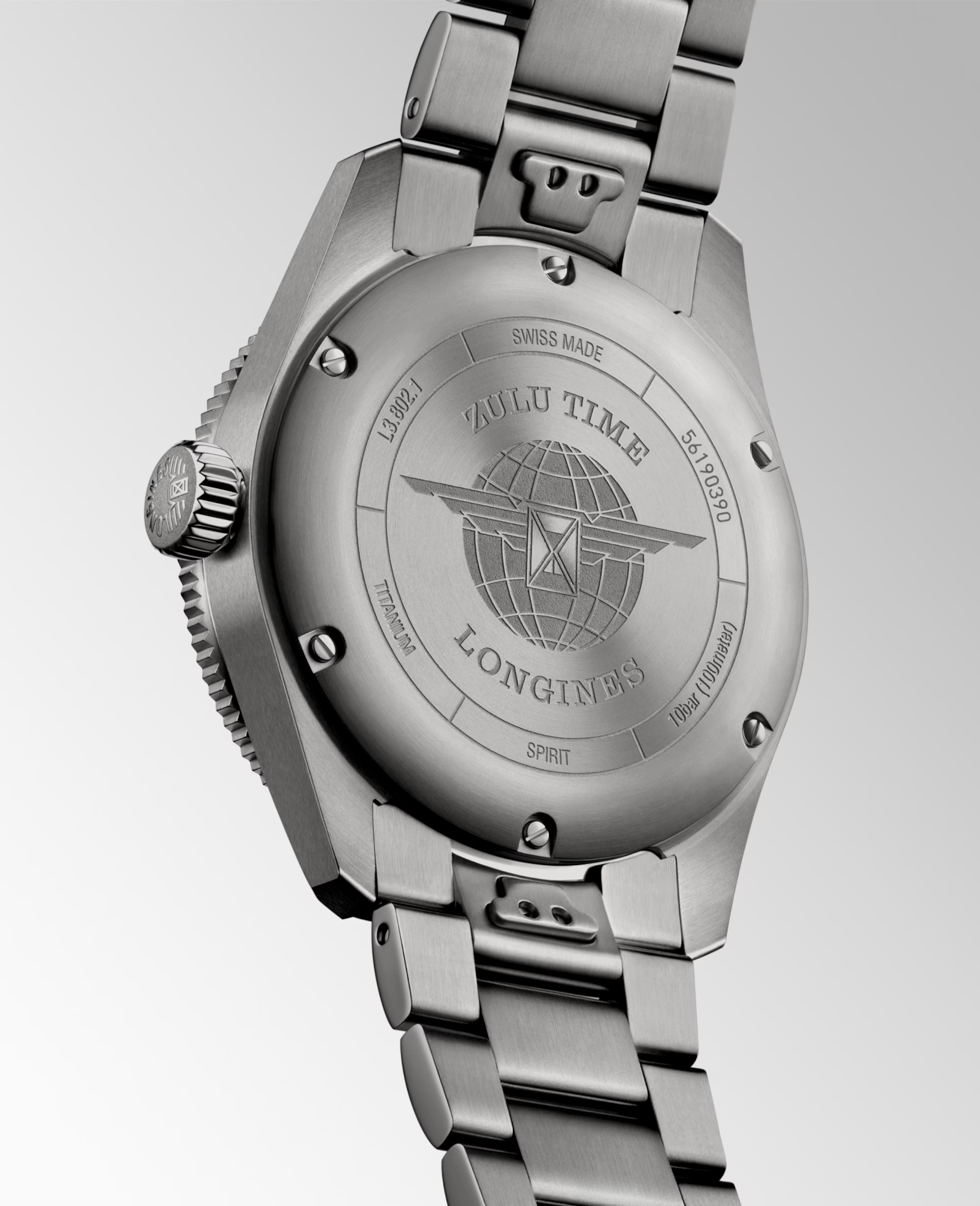 Spirit Zulu Time Titanium 39MM Automatic - L38021536