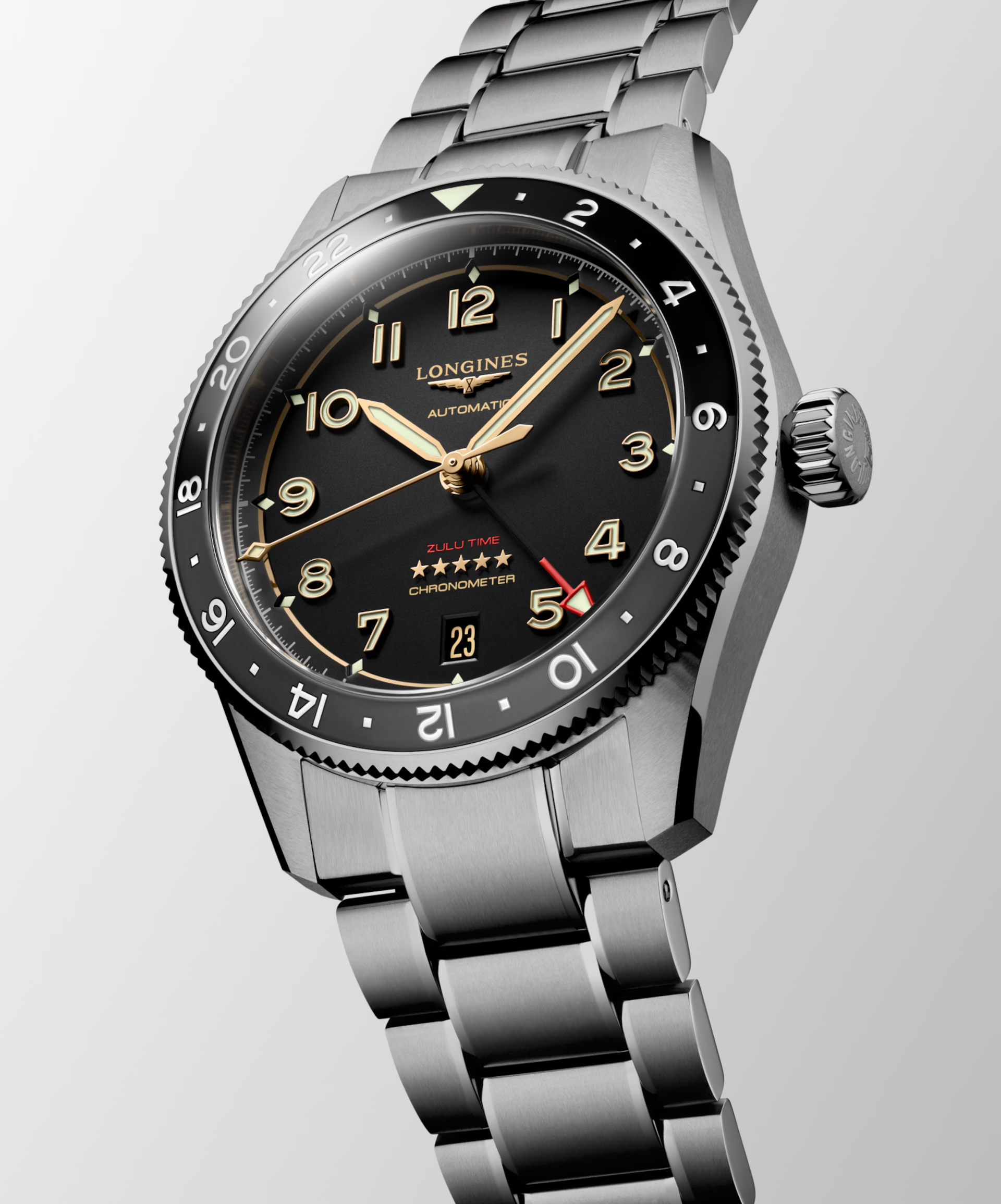 Spirit Zulu Time Titanium 39MM Automatic - L38021536