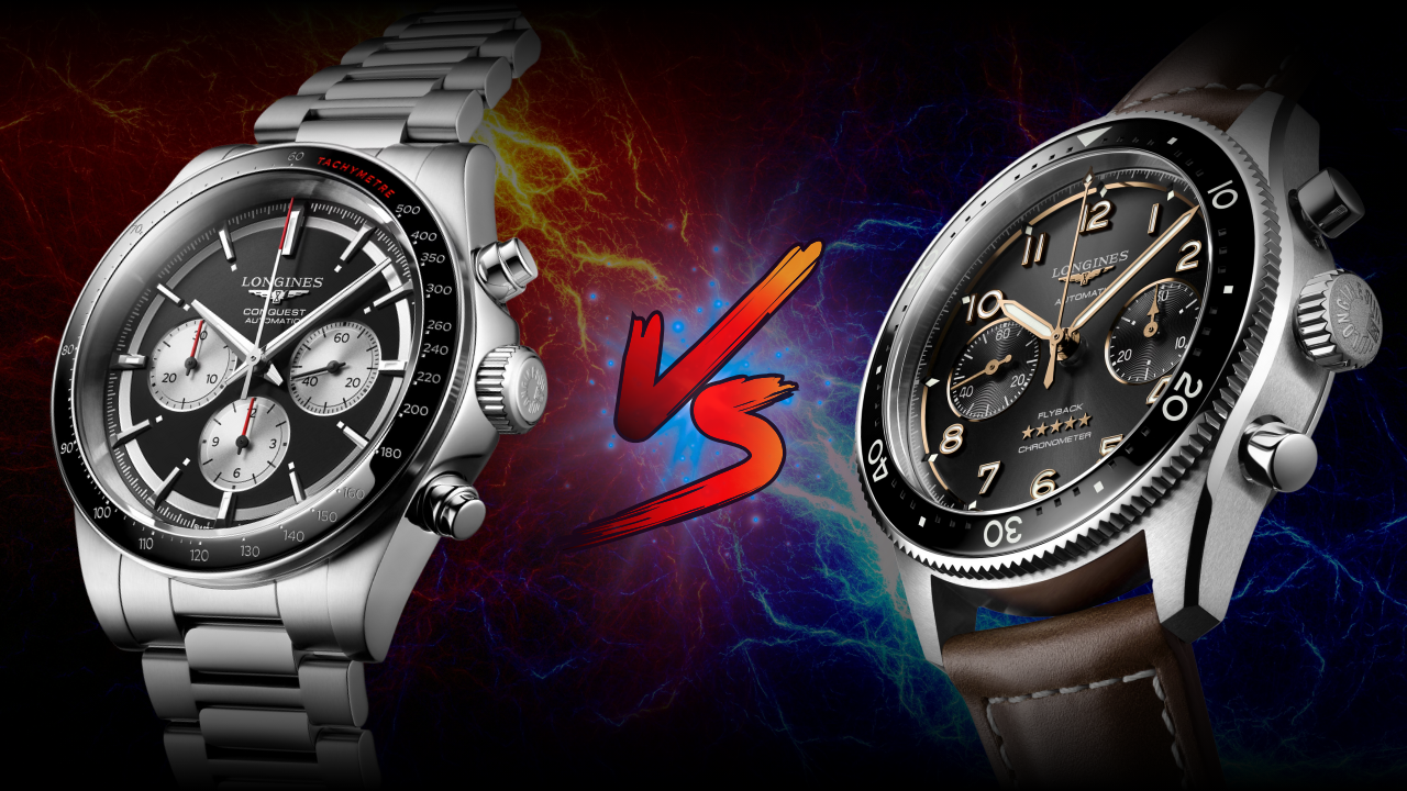 Longines Spirit Flyback vs. Conquest Chronograph