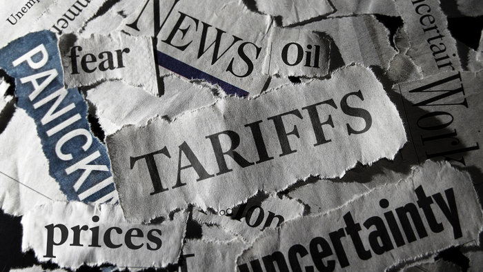 Tariffs Newspaper Headlines