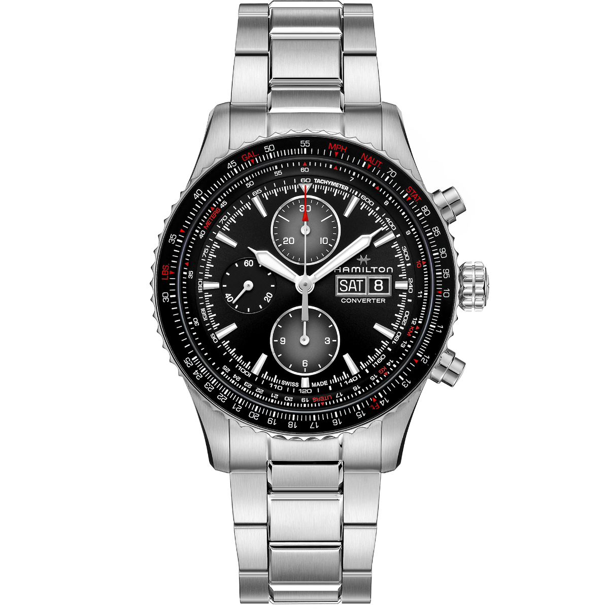 Khaki Aviation Converter Chronograph 44MM Automatic - H76726130