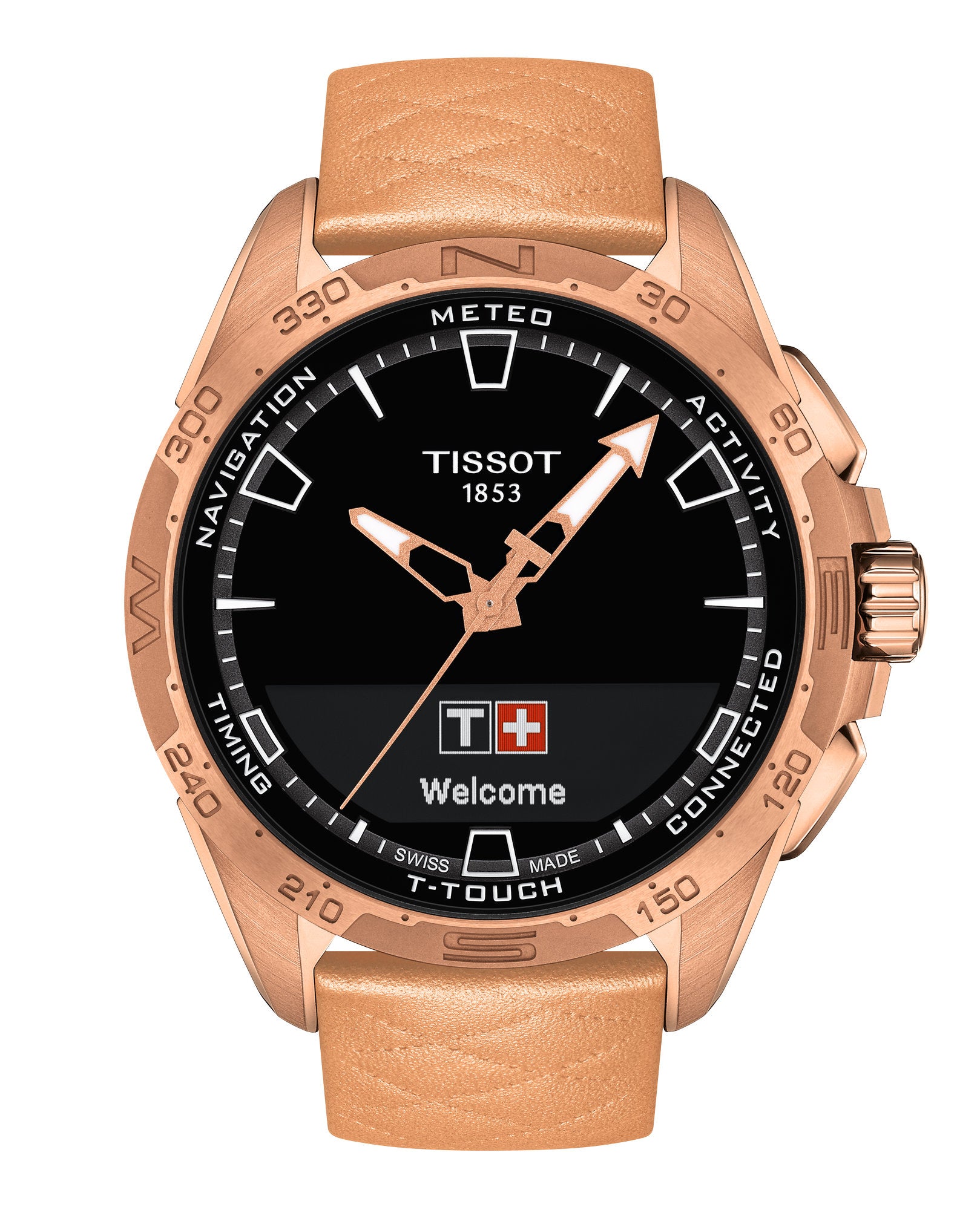 T-Touch Connect Solar 47MM Quartz - T1214204605100