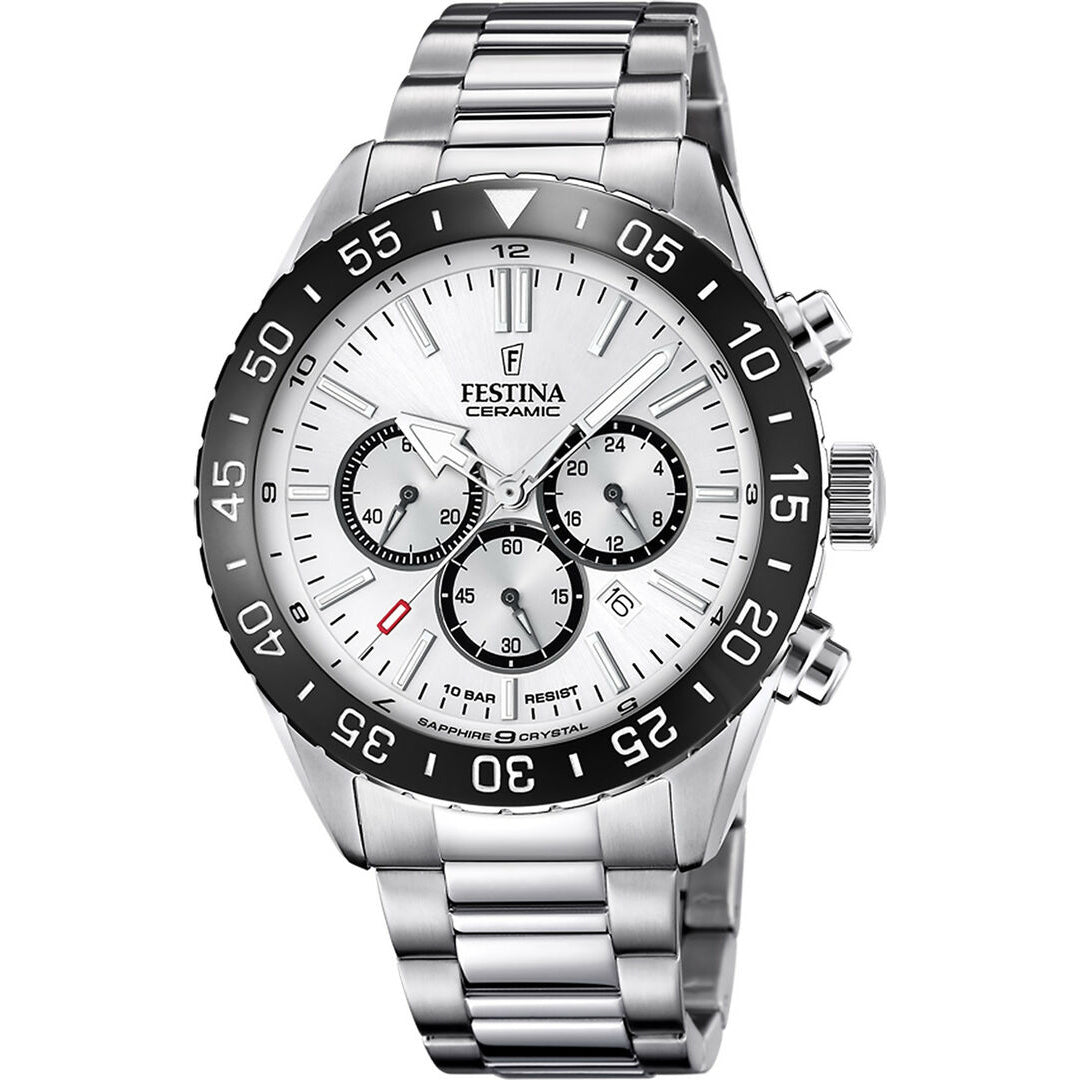 Ceramic Chronograph 44MM Quartz - F20575-1