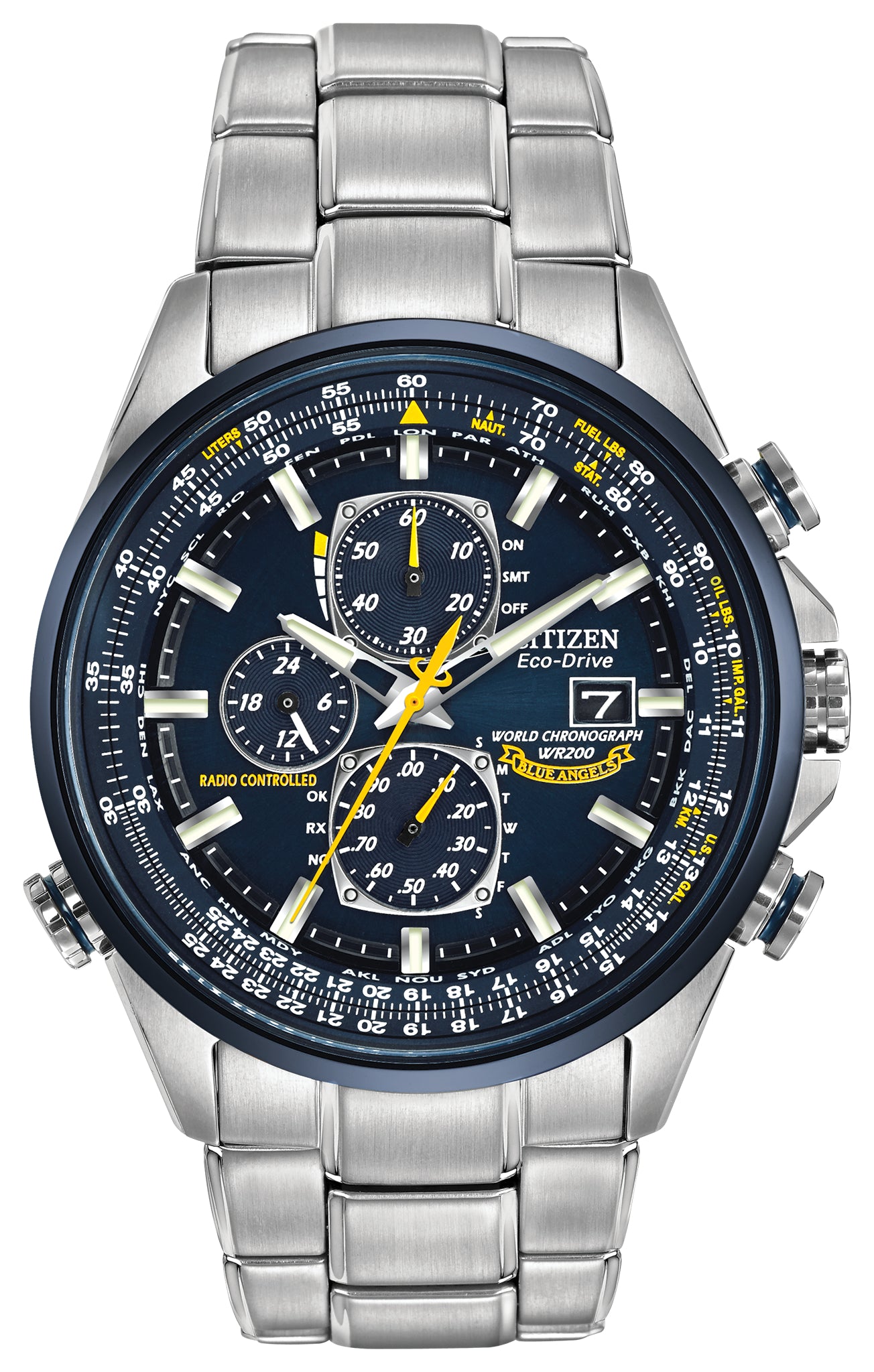 Promaster Blue Angels Skyhawk 43MM Solar - AT8020-54L