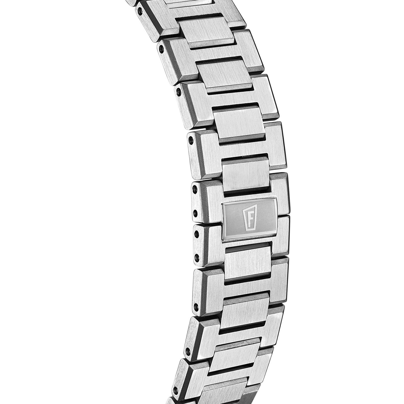 Rivé with Black Dial Stainless Steel Strap - F20028-4