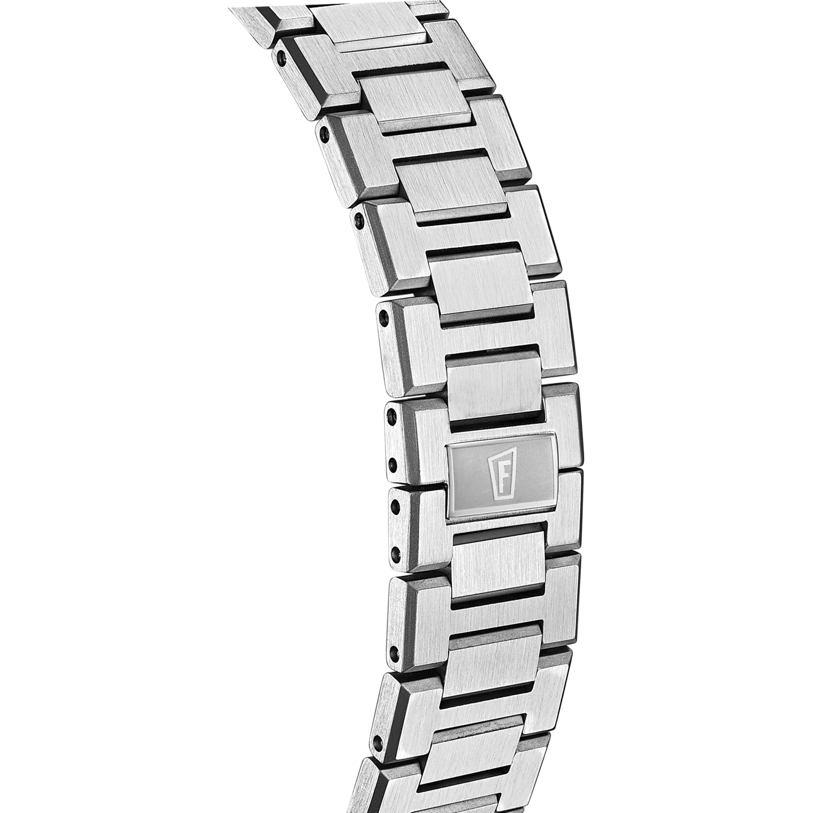 Rivé with Black Dial Stainless Steel Strap - F20030-3