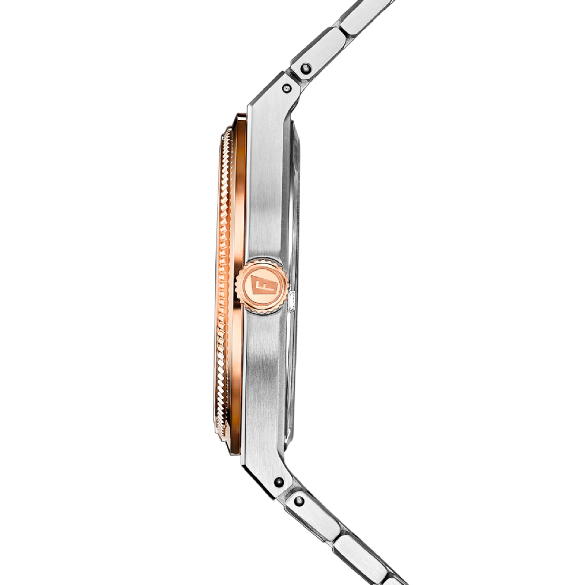 Rivé with Mother of Pearl Dial Stainless Steel Strap - F20066-1