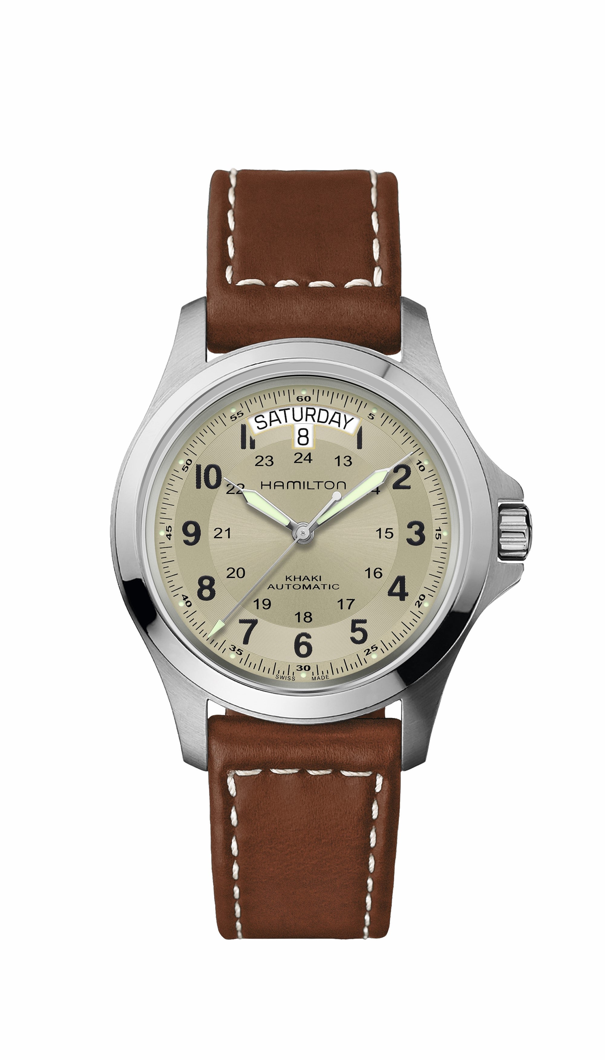 Khaki Field King 40MM Automatic- H64455523