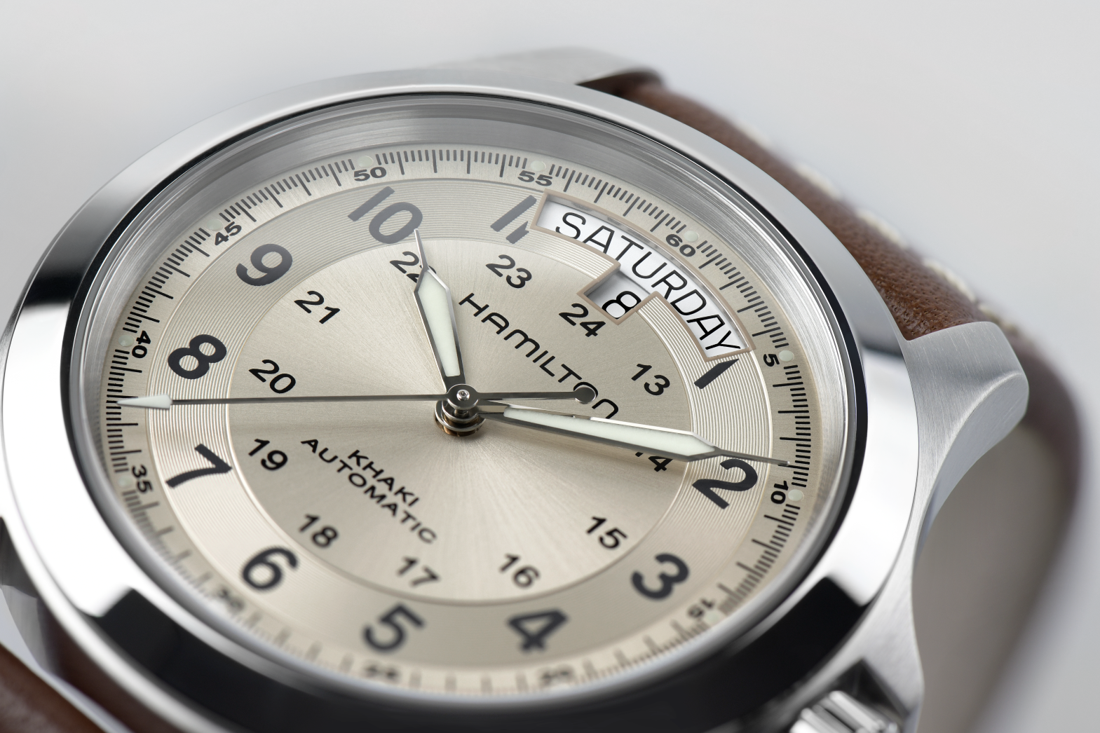 Khaki Field King 40MM Automatic- H64455523