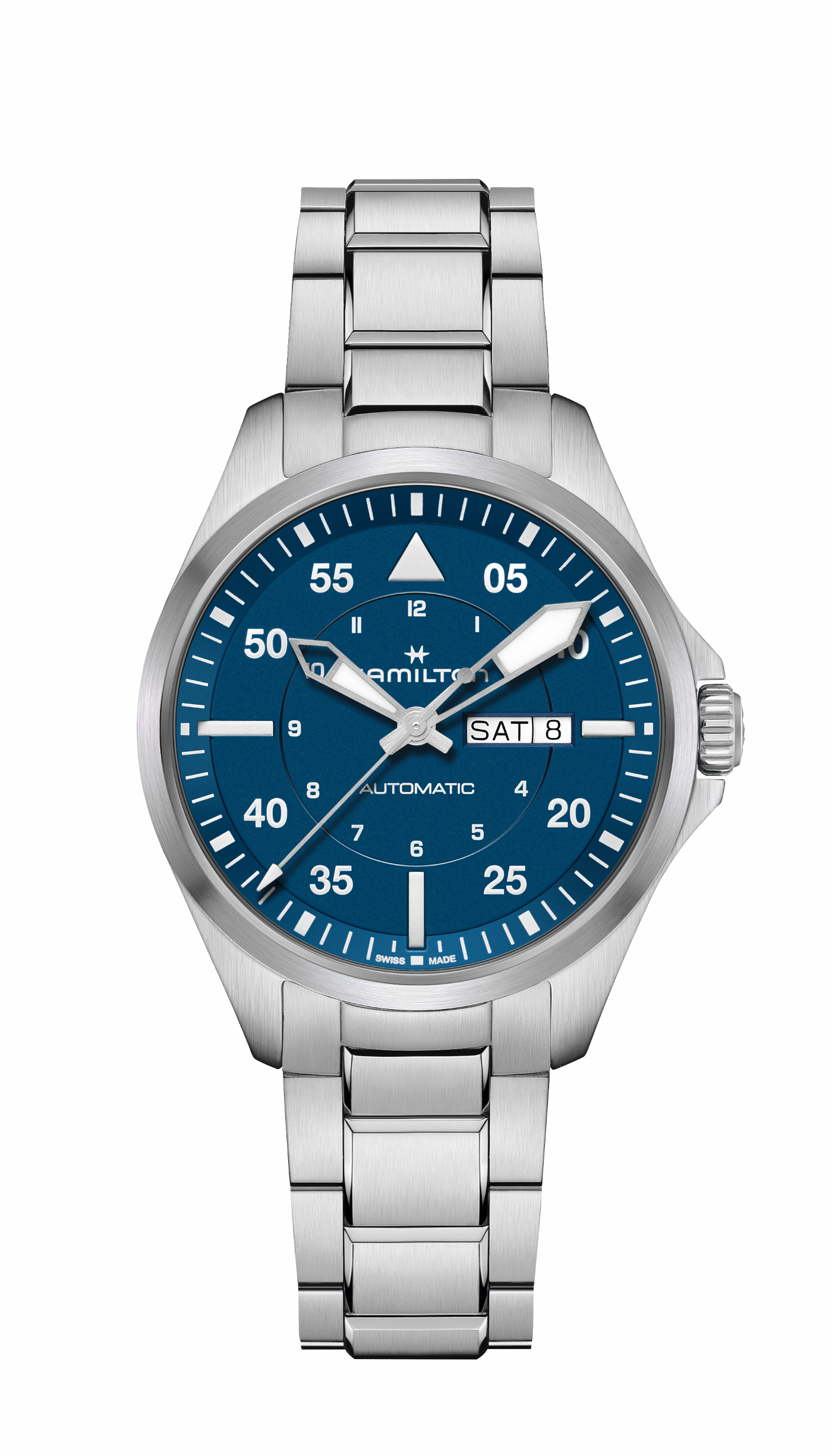 Khaki Aviation Pilot Day Date 42mm Automatic - H64635140