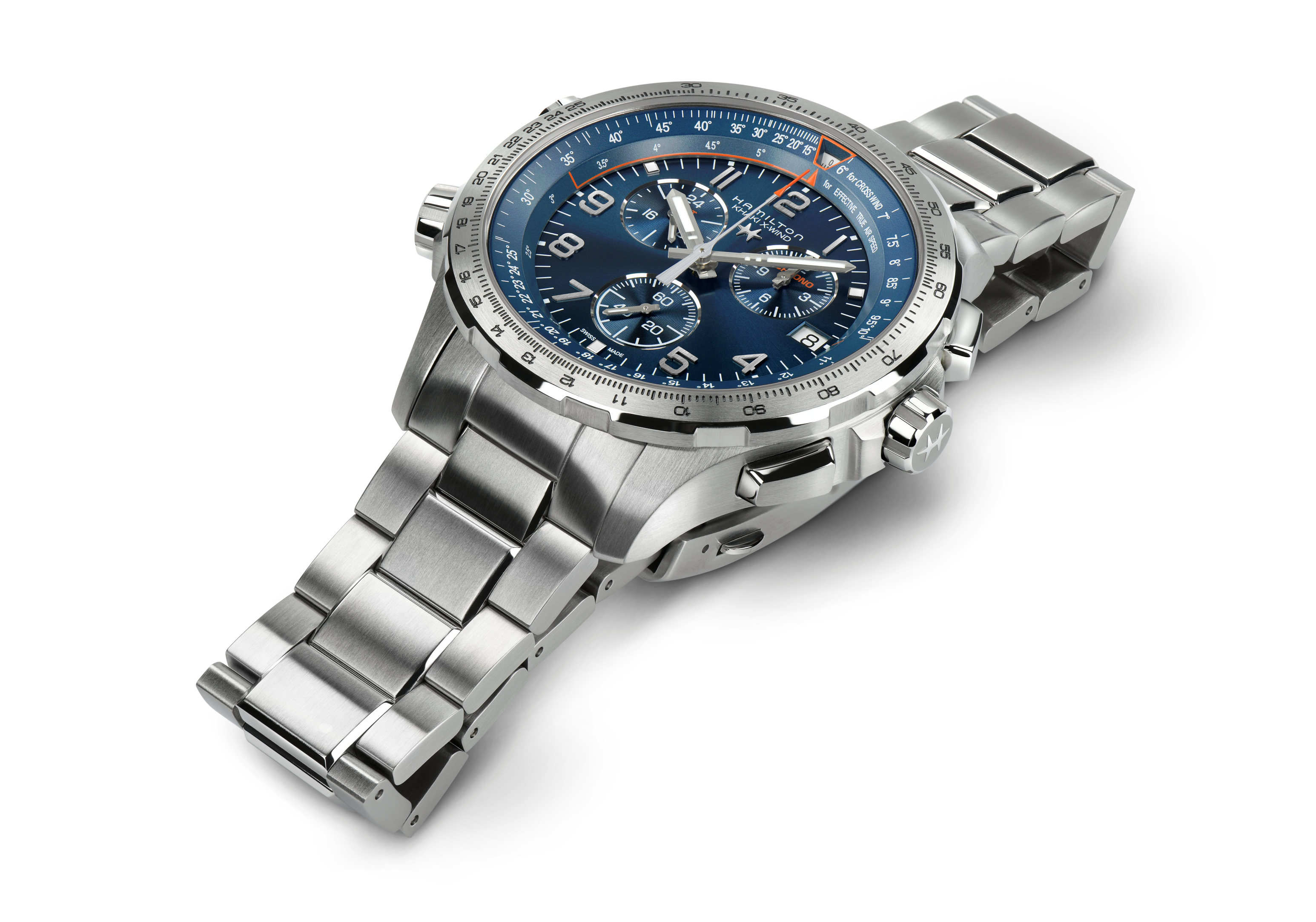 Khaki Aviation X-Wind GMT Chrono 46MM Quartz - H77922141