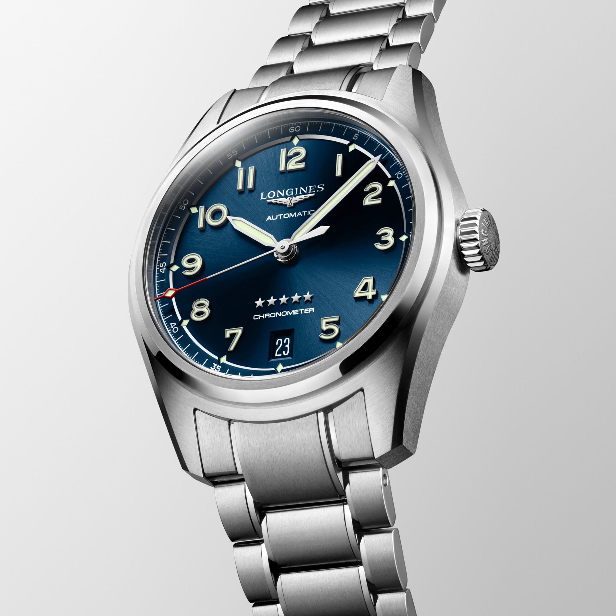 Spirit with Blue Dial Stainless Steel Strap - L34104936