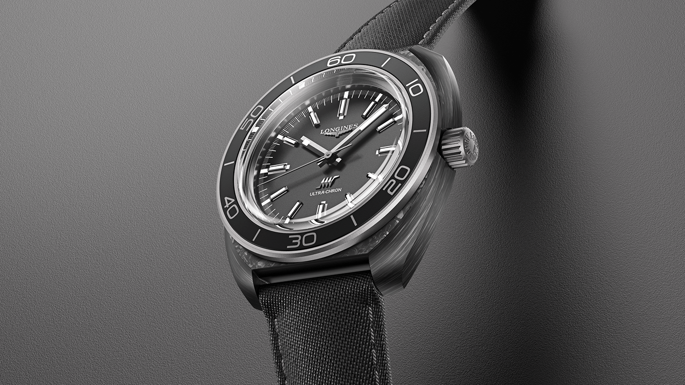 ULTRA‑CHRON CARBON 43MM Automatic - L28394522