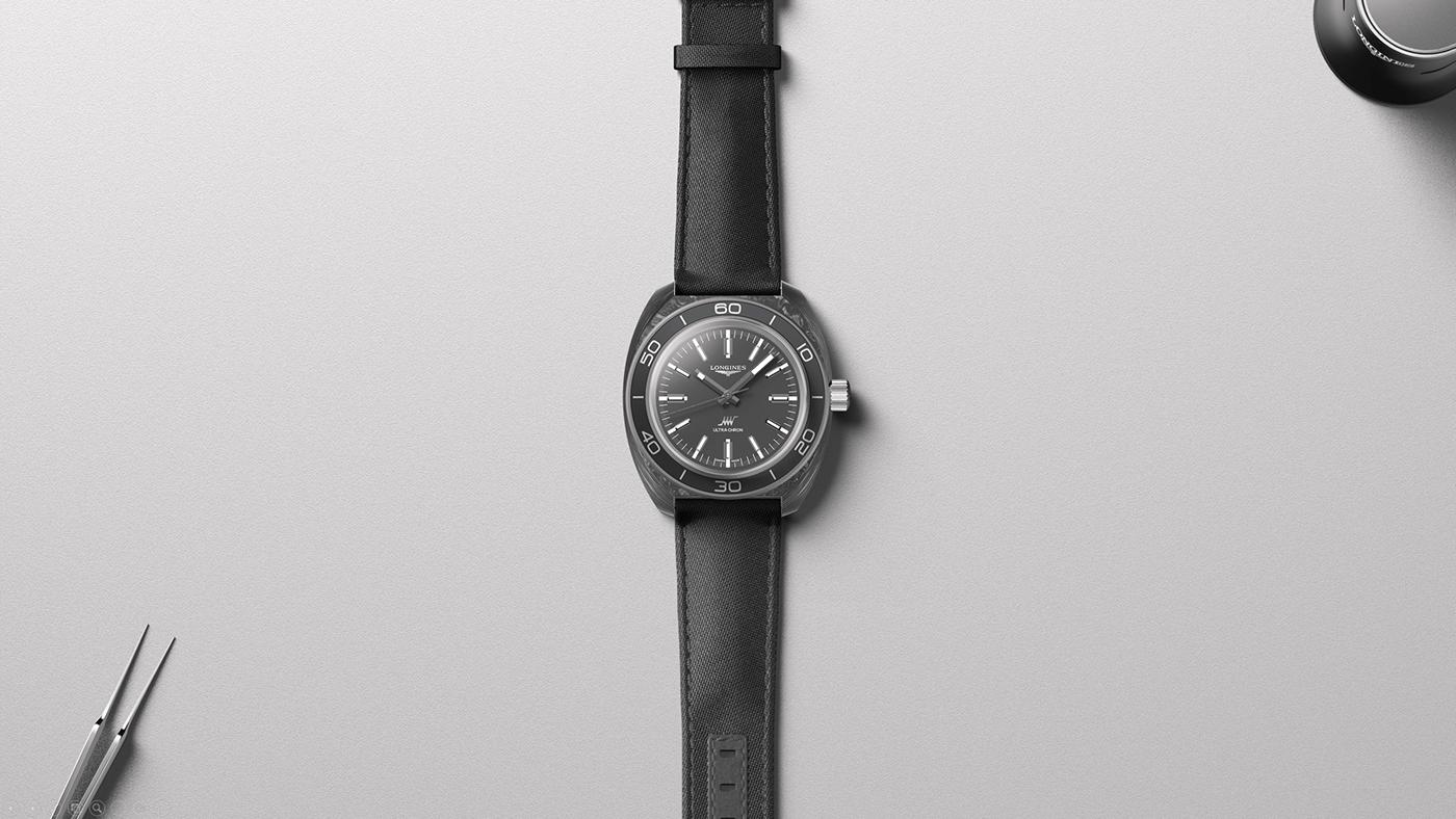 ULTRA‑CHRON CARBON 43MM Automatic - L28394522