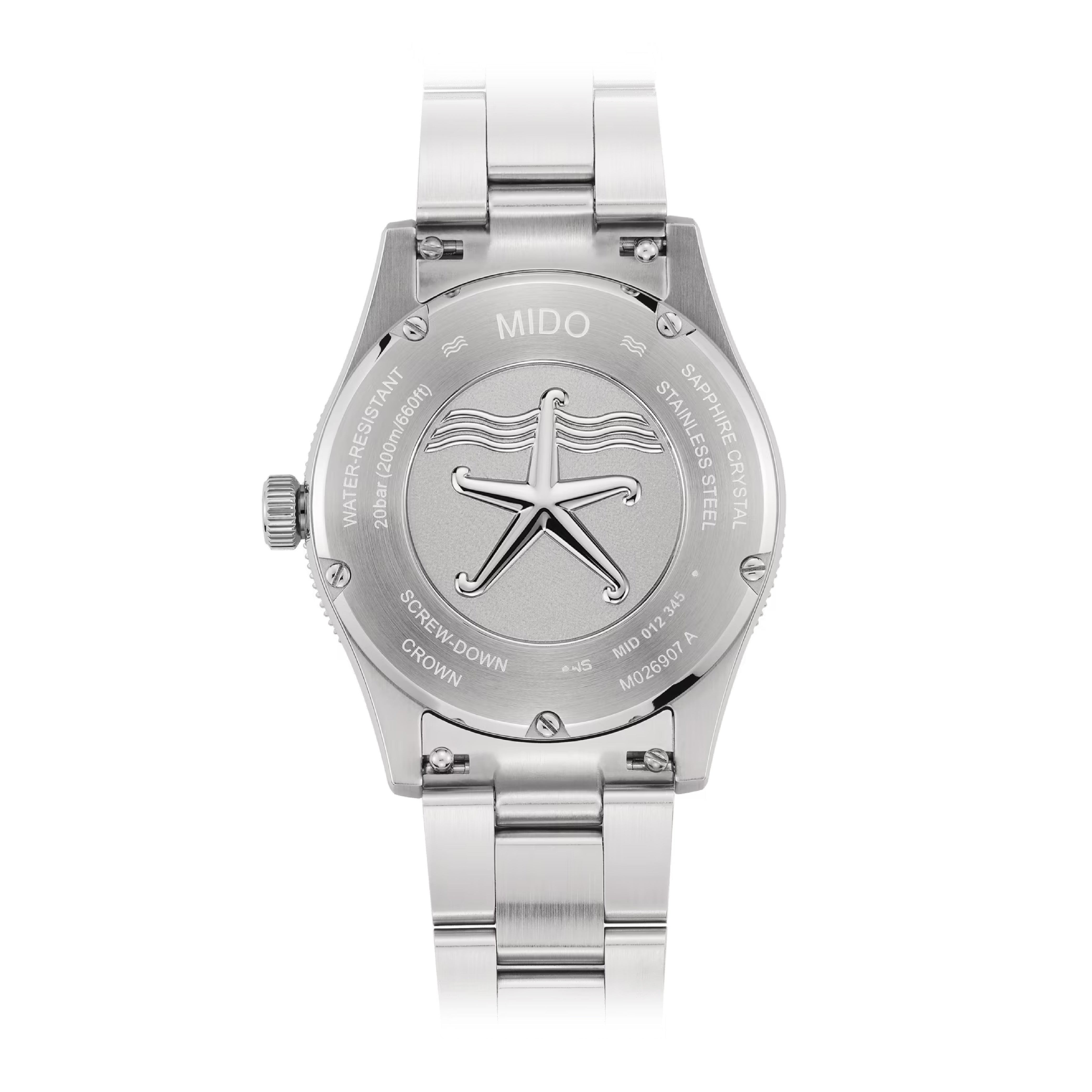 Ocean Star 39 with Grey Dial Stainless Steel Strap - M0269071106100