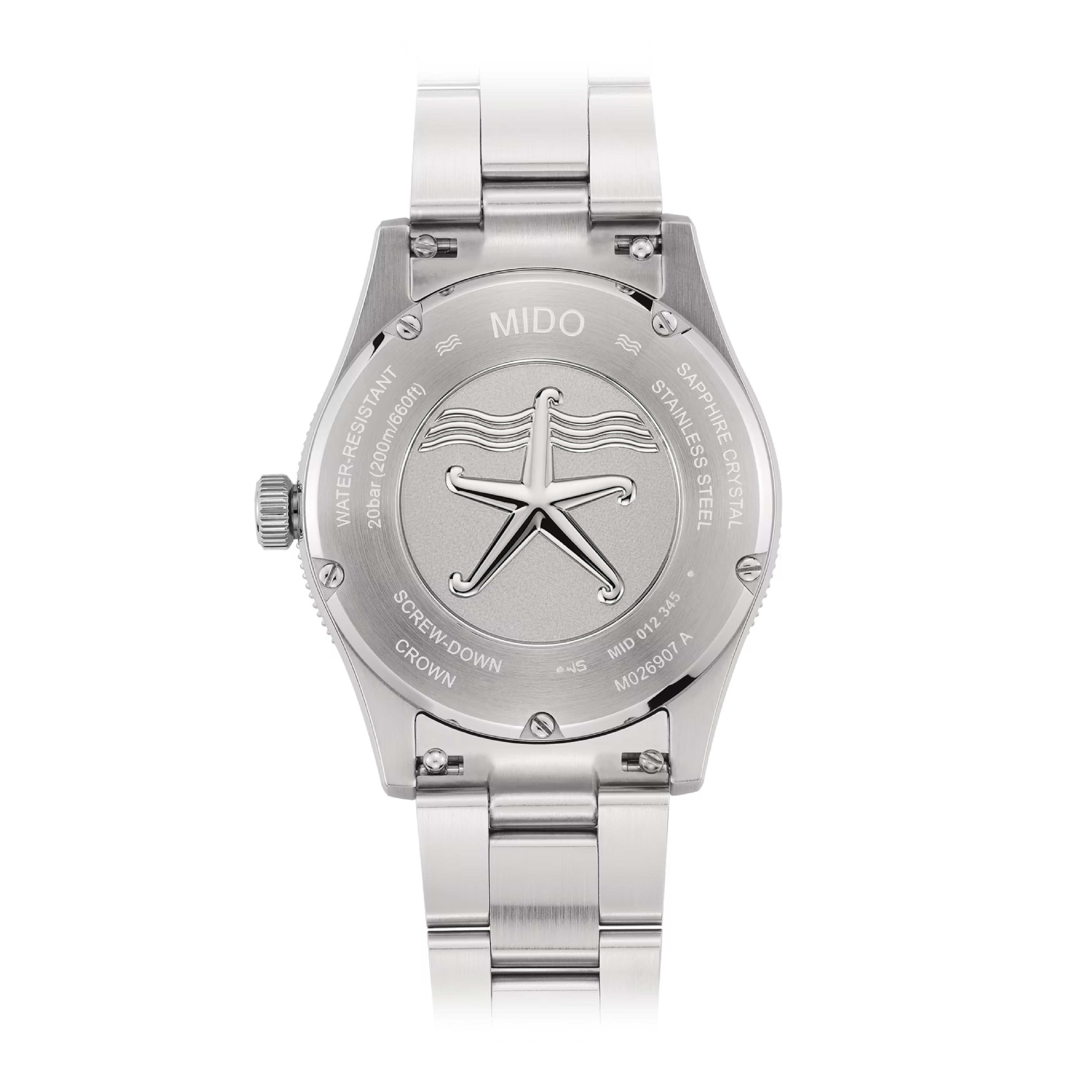 Ocean Star 39 with Champagne Dial Stainless Steel Strap - M0269072102100