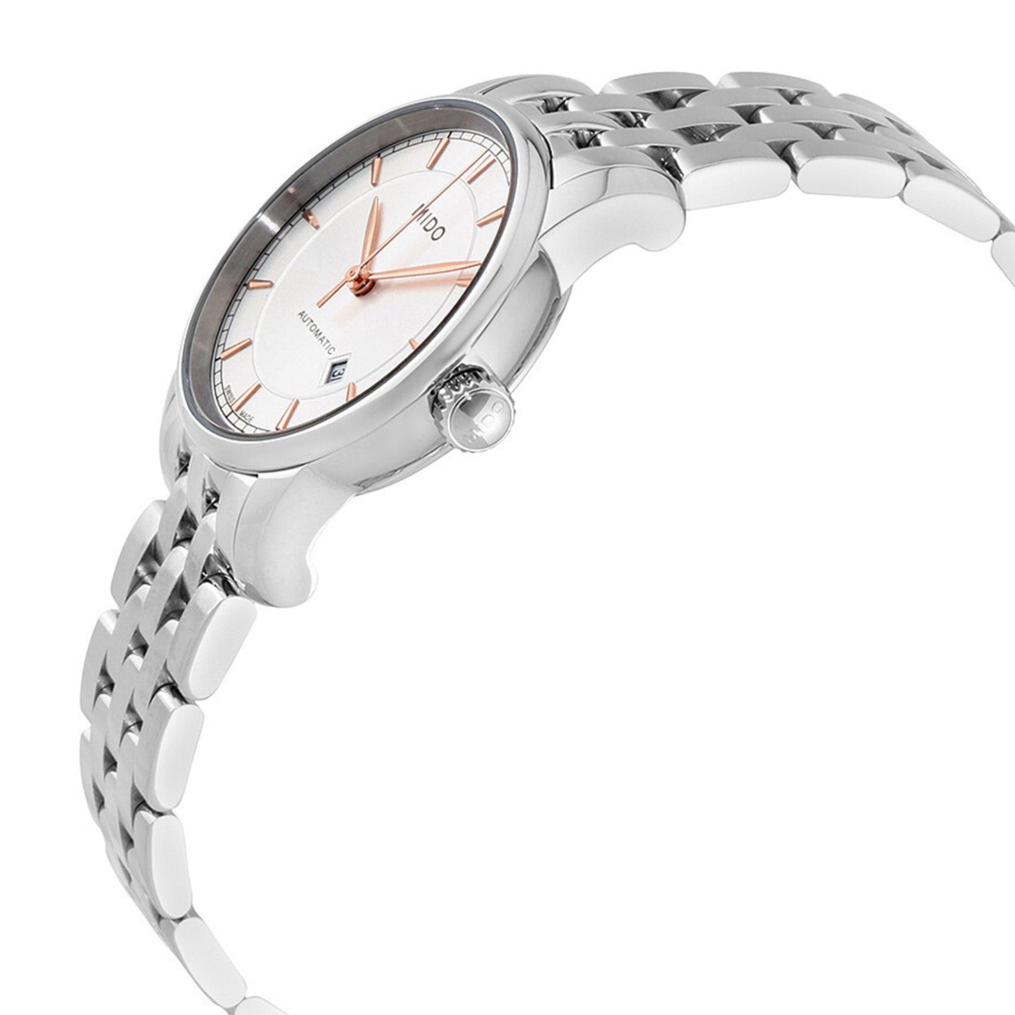Baroncelli with Silver Dial Stainless Steel Strap