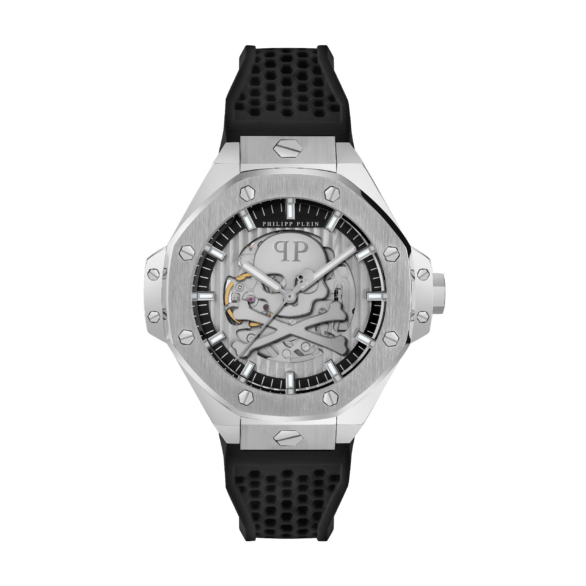 Skeleton Royal with Skeleton Dial Silicone Strap - PWPFA0124