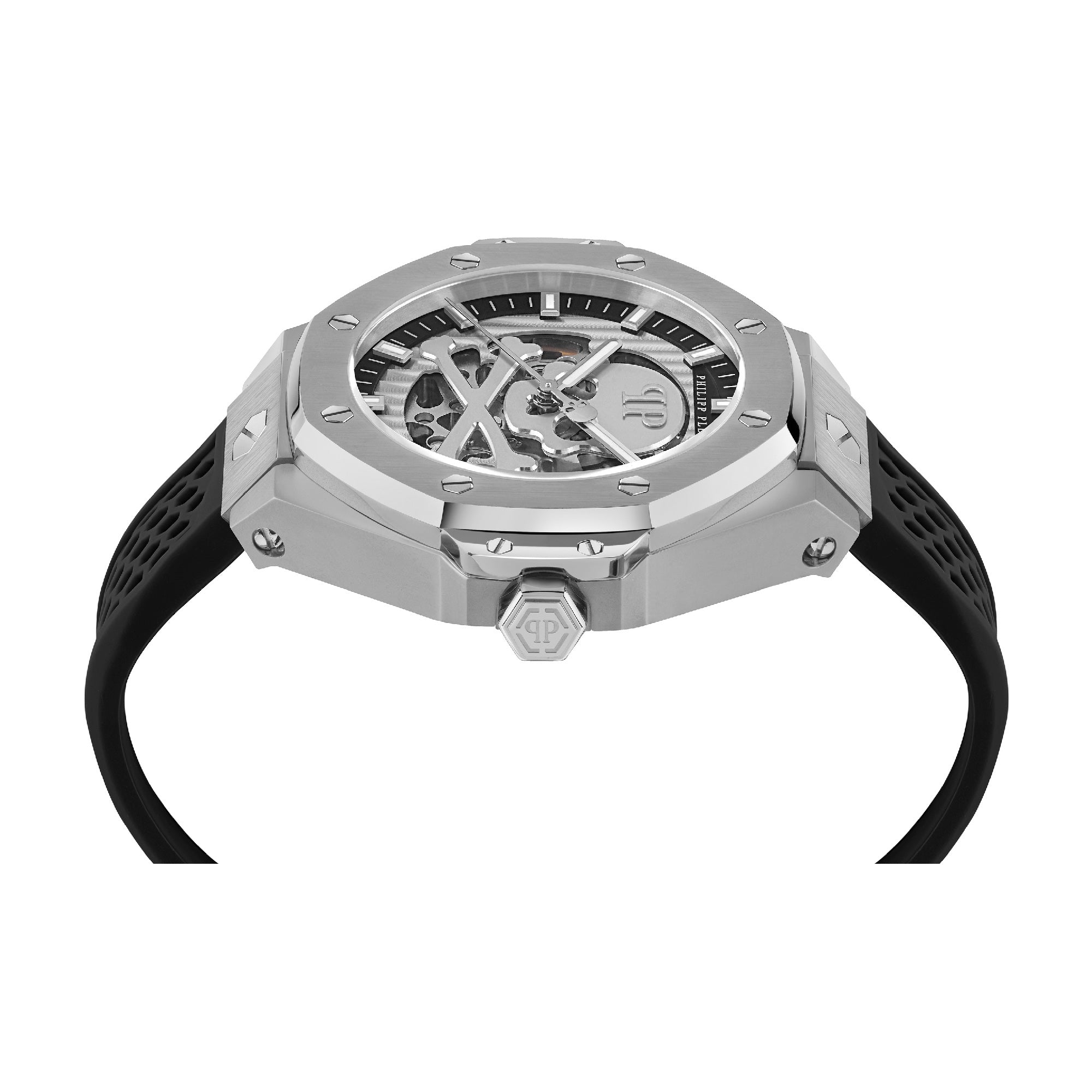 Skeleton Royal with Skeleton Dial Silicone Strap - PWPFA0124