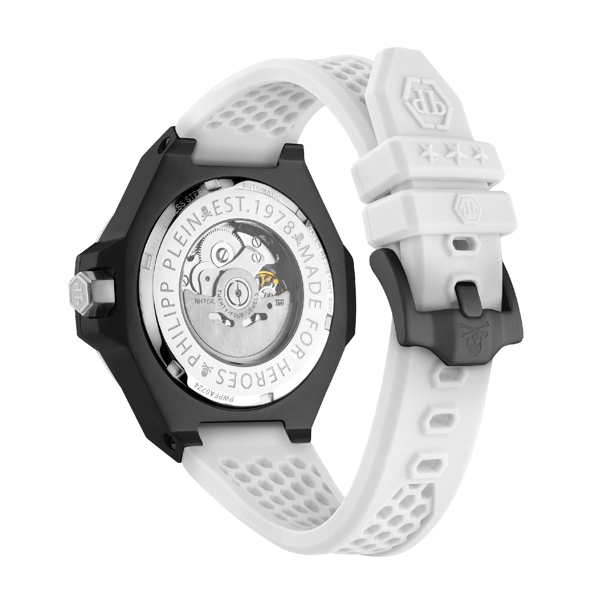 Skeleton Royal with Skeleton Dial Silicone Strap - PWPFA0724