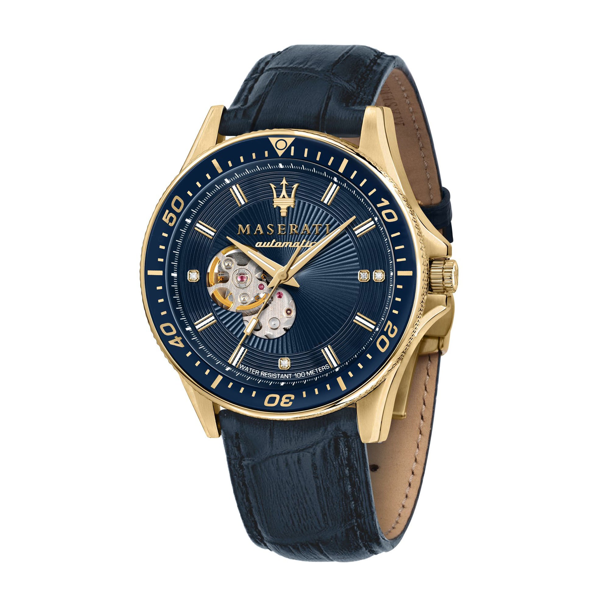 Sfida with Blue Dial Stainless Steel Strap - R8823140004