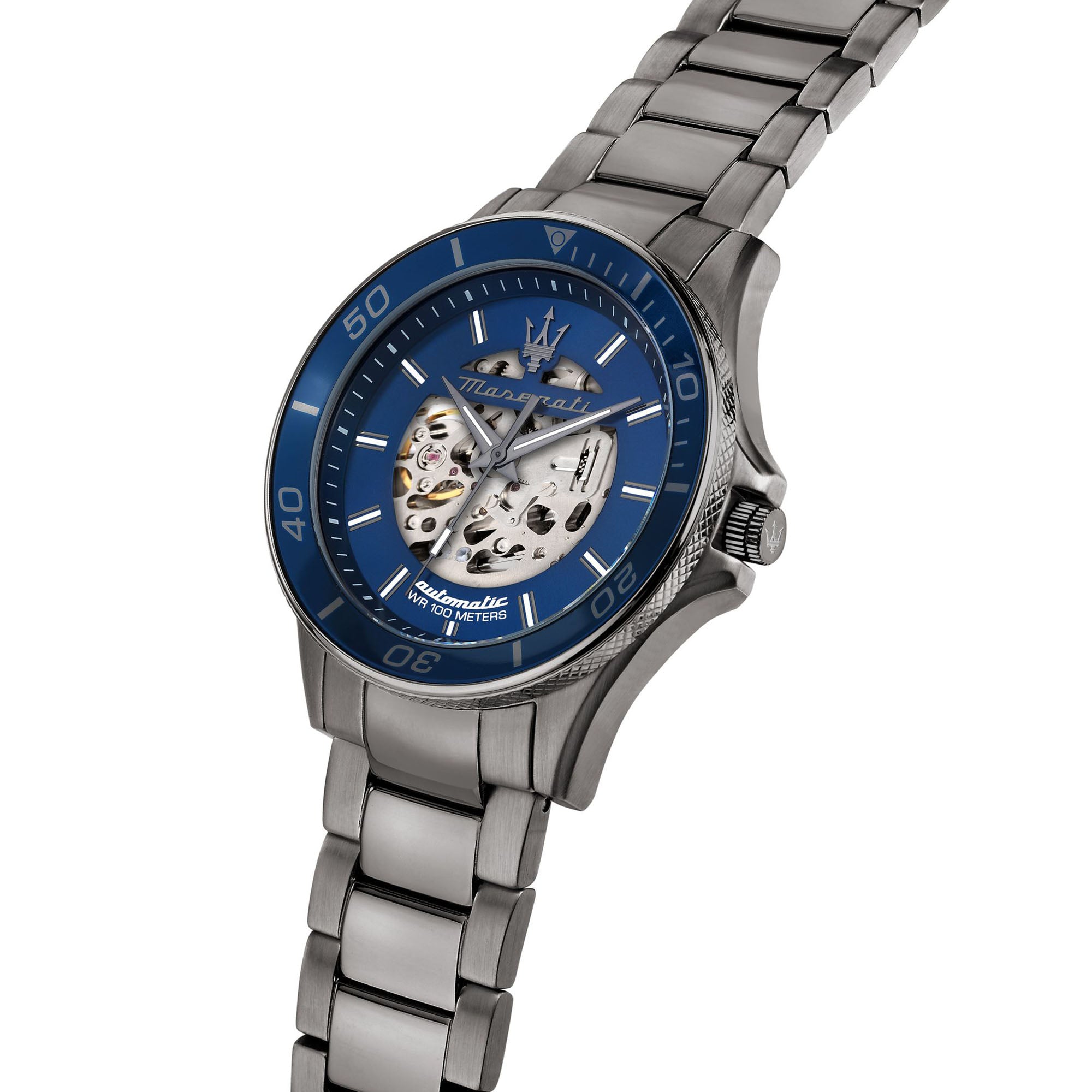 Sfida with Blue Dial Stainless Steel Strap - R8823140009