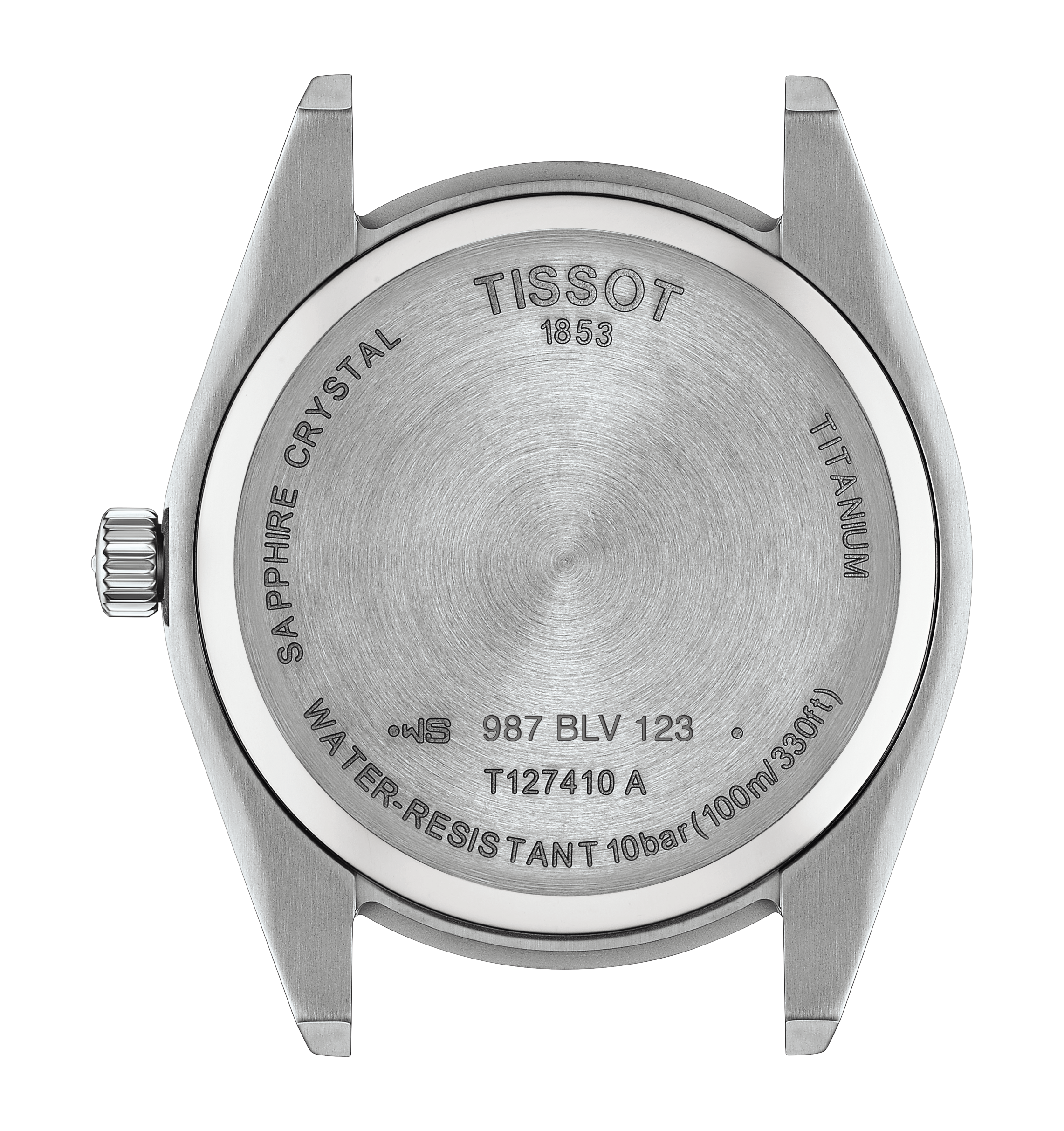 Gentleman Titanium 40MM Quartz - T1274104404100